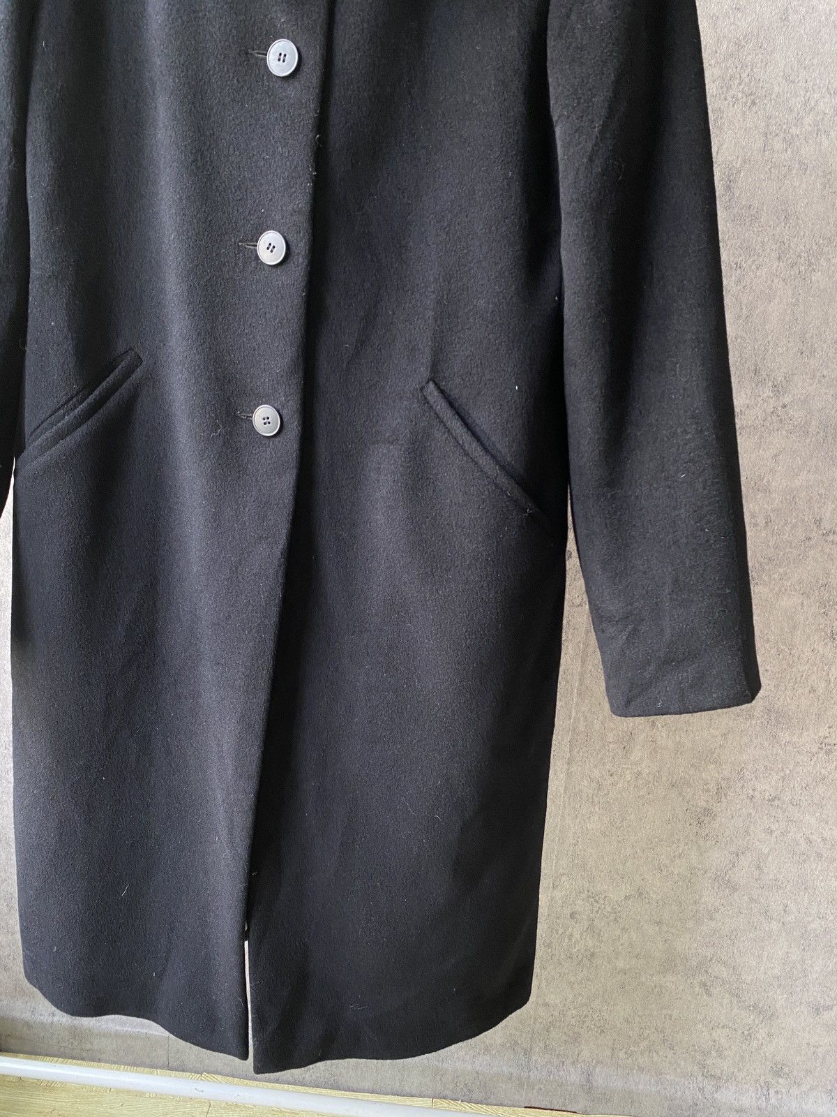 Japanese Brand × agnes b. Agnes.B Lambswool Angora Doublure Lining Coat Size US S / EU 44-46 / 1 - 5 Thumbnail