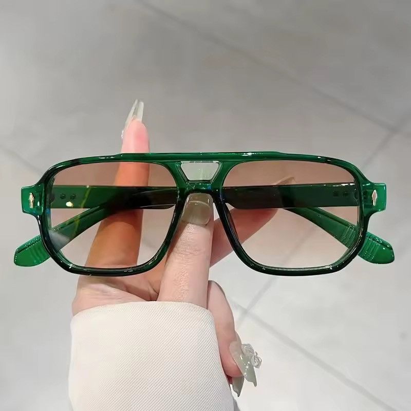 Electric Visual Double Bridges Square Sunglasses Size ONE SIZE - 1 Thumbnail