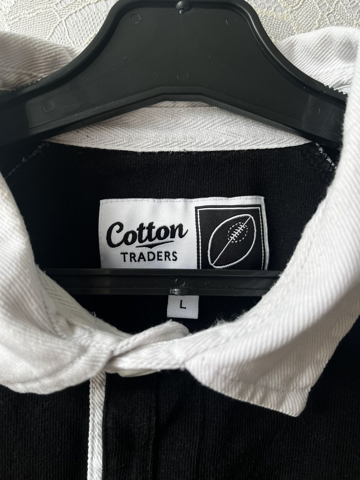 Cotton Traders Cotton Traders 6 Six Nations Rugby Union Polo T Shirt Black Size US L / EU 52-54 / 3 - 5 Thumbnail