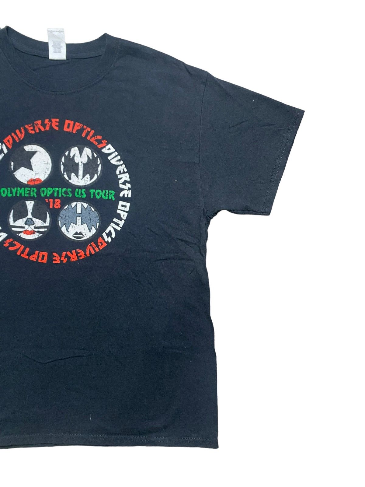 Band Tees VINTAGE BAND TEE KISS DIVERSE OPTICS POLYMER OPTICS US TOUR Size US L / EU 52-54 / 3 - 2 Thumbnail