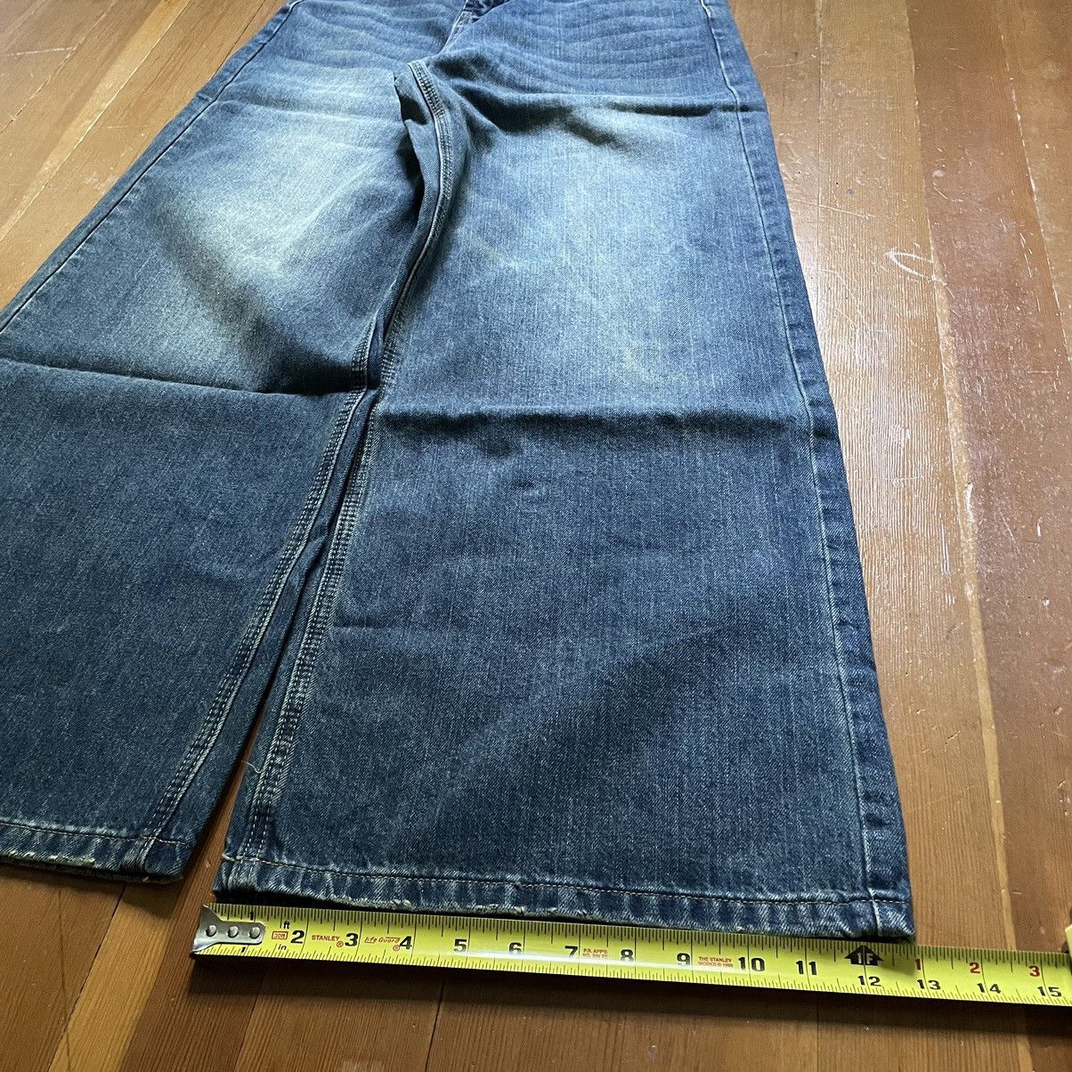 Japanese Brand Baggy faded jeans Size US 30 / EU 46 - 8 Thumbnail