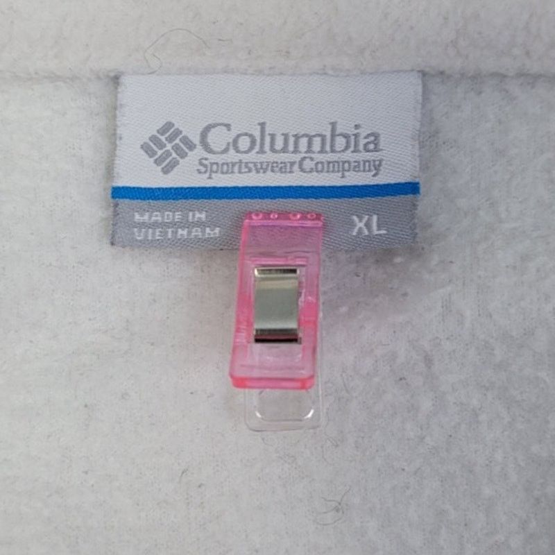Columbia Columbia Womens XL White Polyester Fleece Long Sleeve Jacket Size XL / US 12-14 / IT 48-50 - 5 Thumbnail