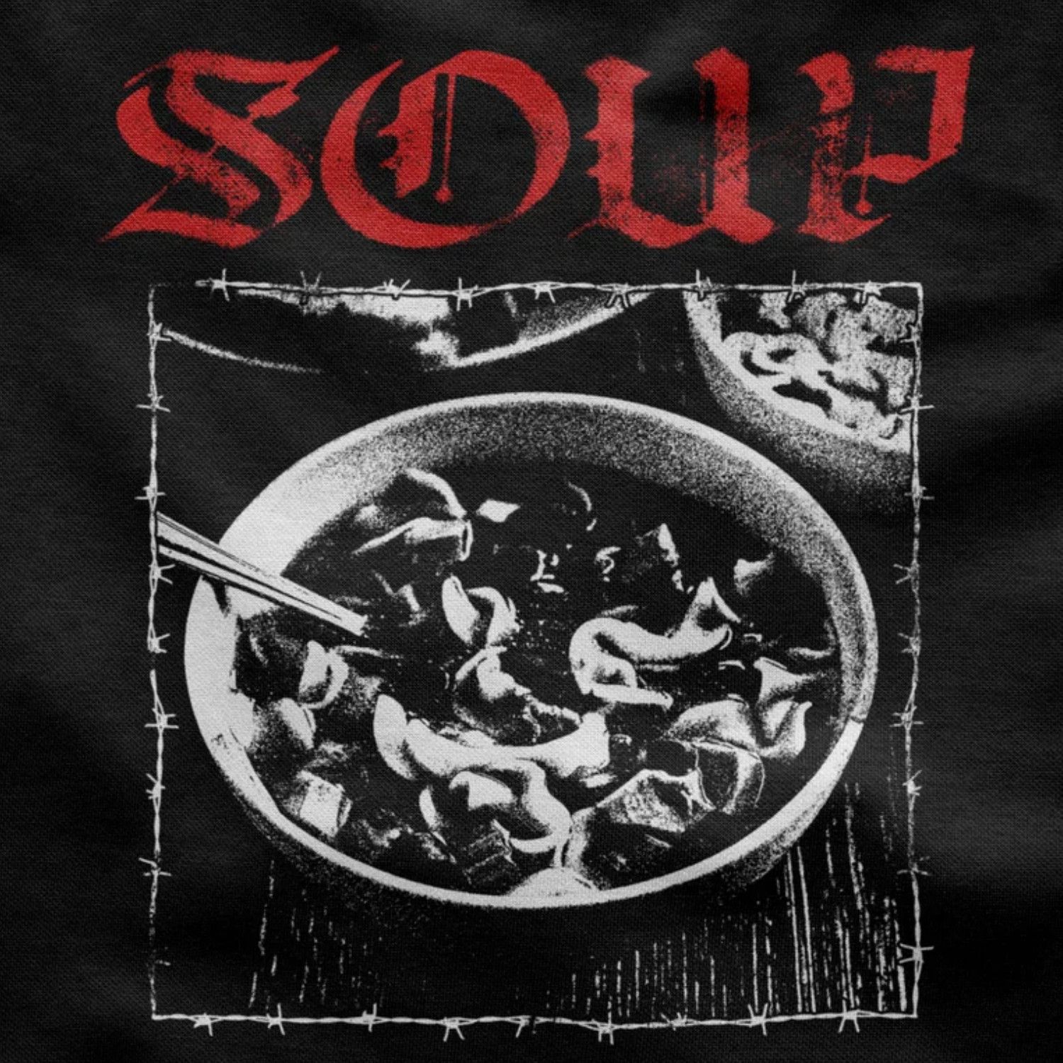 Japanese Brand Soup Hardcore Shirt | I love soup, Funny Shirt Size US L / EU 52-54 / 3 - 2 Thumbnail