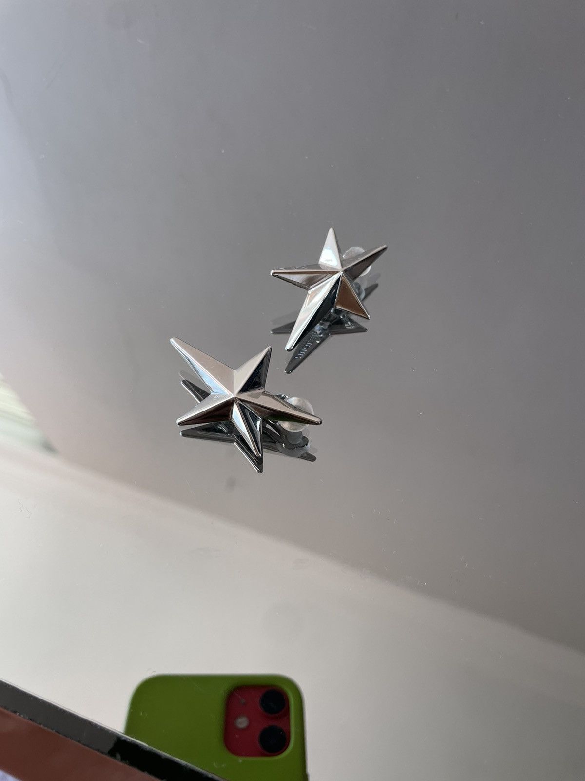 Mugler Mugler silver earrings Size ONE SIZE - 12 Thumbnail