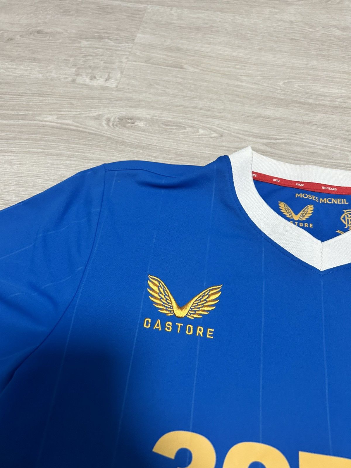Castore GLASGOW RANGERS 2021-2022 HOME SHIRT SOCCER JERSEY CASTORE Size US M / EU 48-50 / 2 - 4 Thumbnail