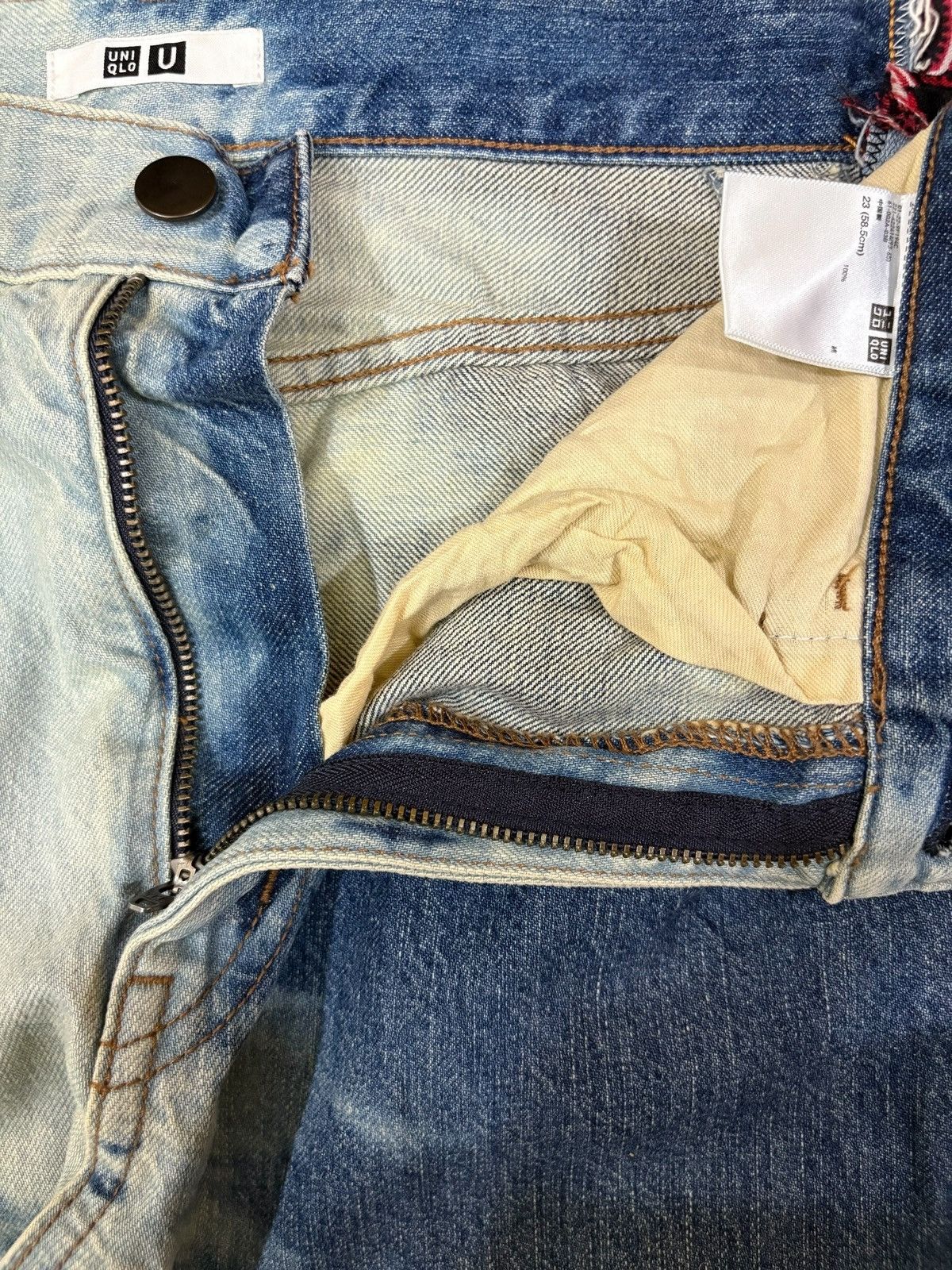 Uniqlo Vintage Uniqlo Lemaire Custom Hybrid Baggy Jeans Size US 33 - 9 Thumbnail