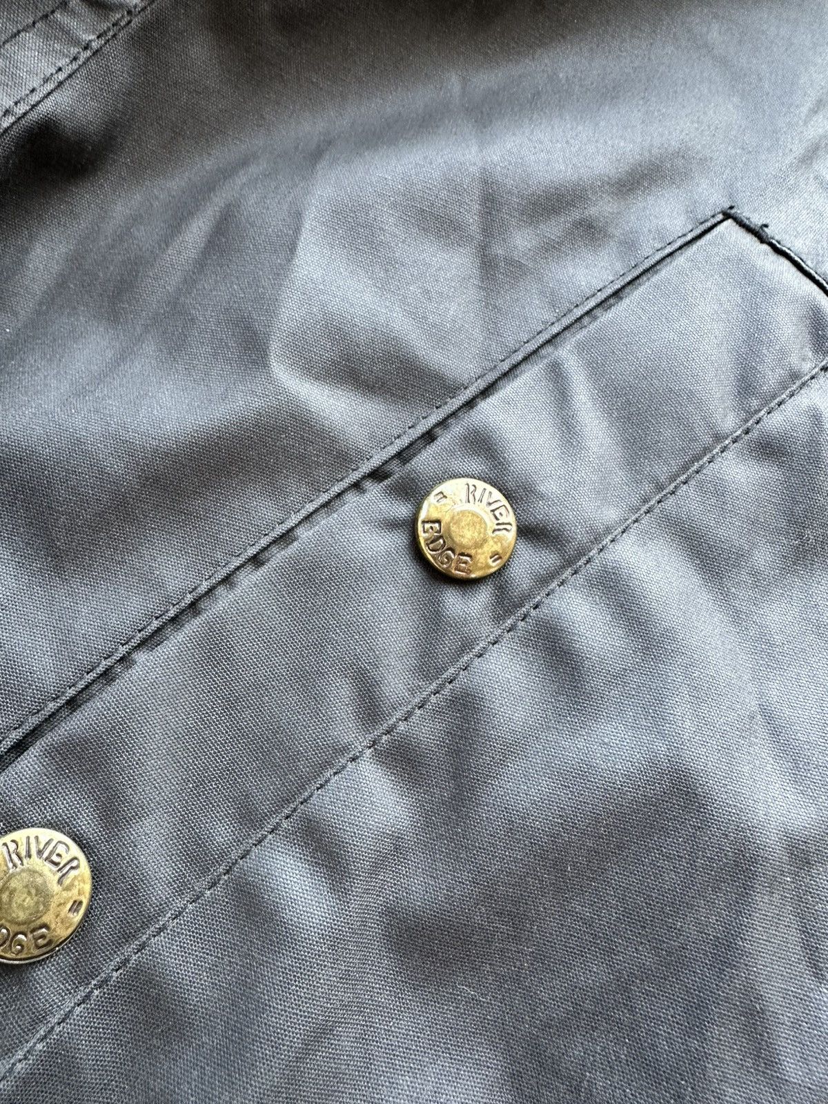 Nike × Vintage Vintage Nike Jacket Bomber Semi Trench Big Swoosh 90s Size US XXL / EU 58 / 5 - 4 Thumbnail