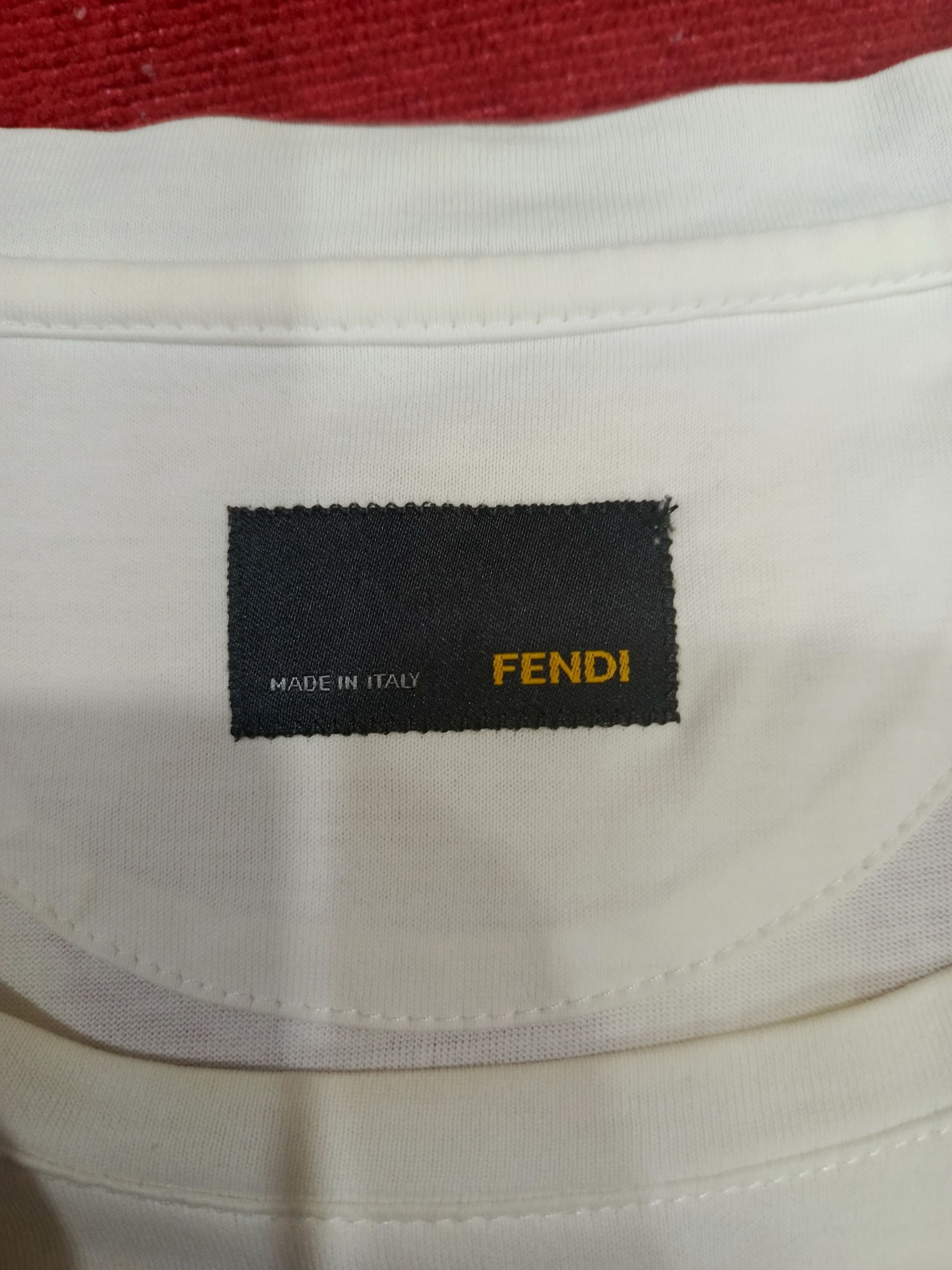 Fendi Fendi tee Size US L / EU 52-54 / 3 - 5 Thumbnail