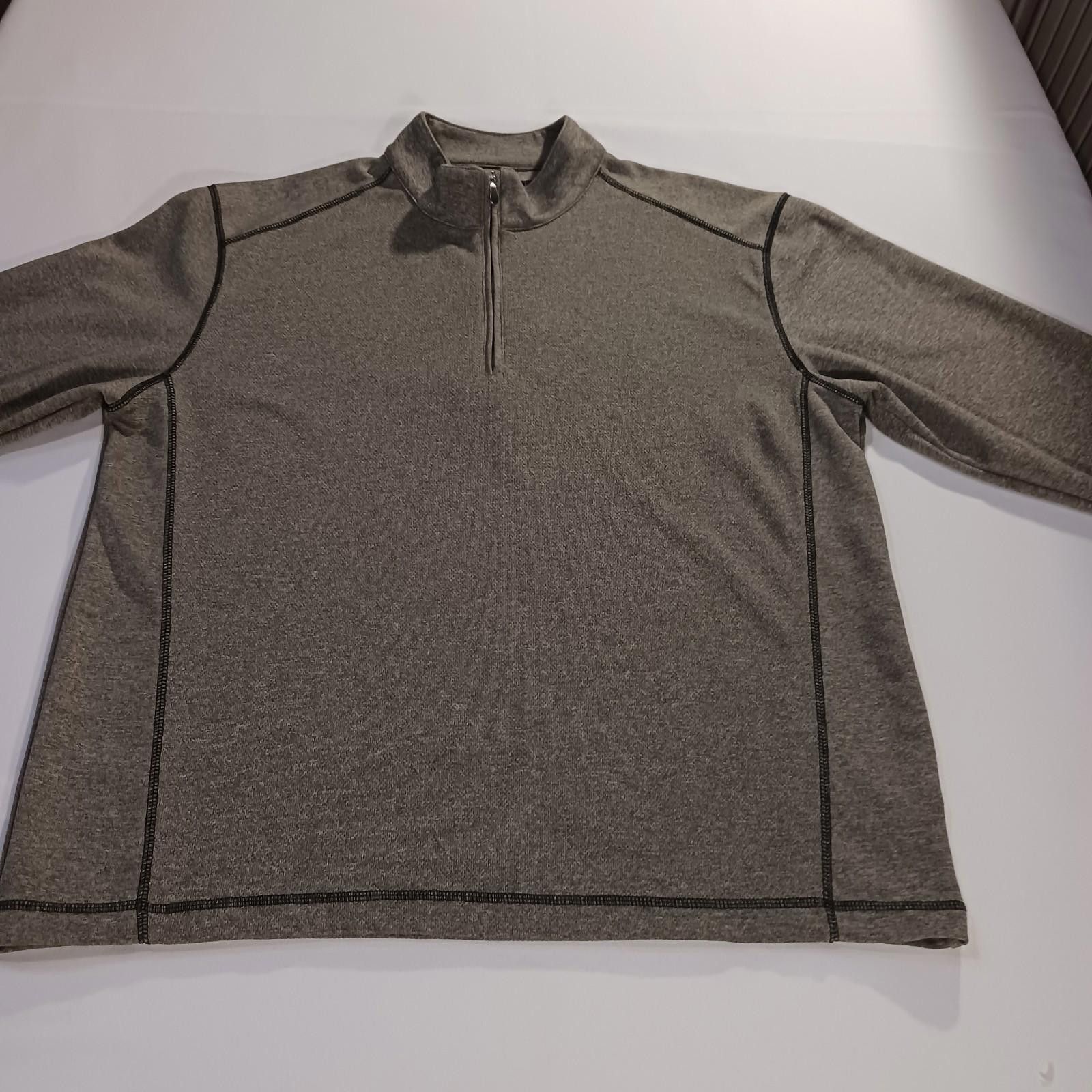 Lone Cypress By Pebble Beach Pebble Beach Men's Green 1/4 Zip Golf Sweatshirt Size Large Size US L / EU 52-54 / 3 - 10 Thumbnail