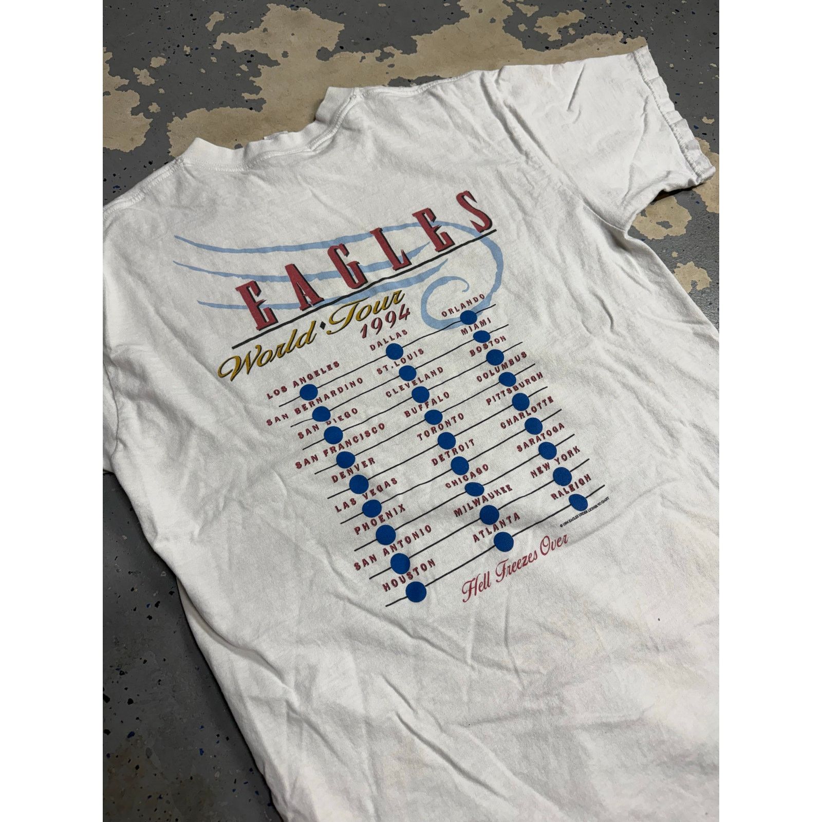 Giant Vintage 1994 Eagles Band Tee Size US L / EU 52-54 / 3 - 9 Thumbnail