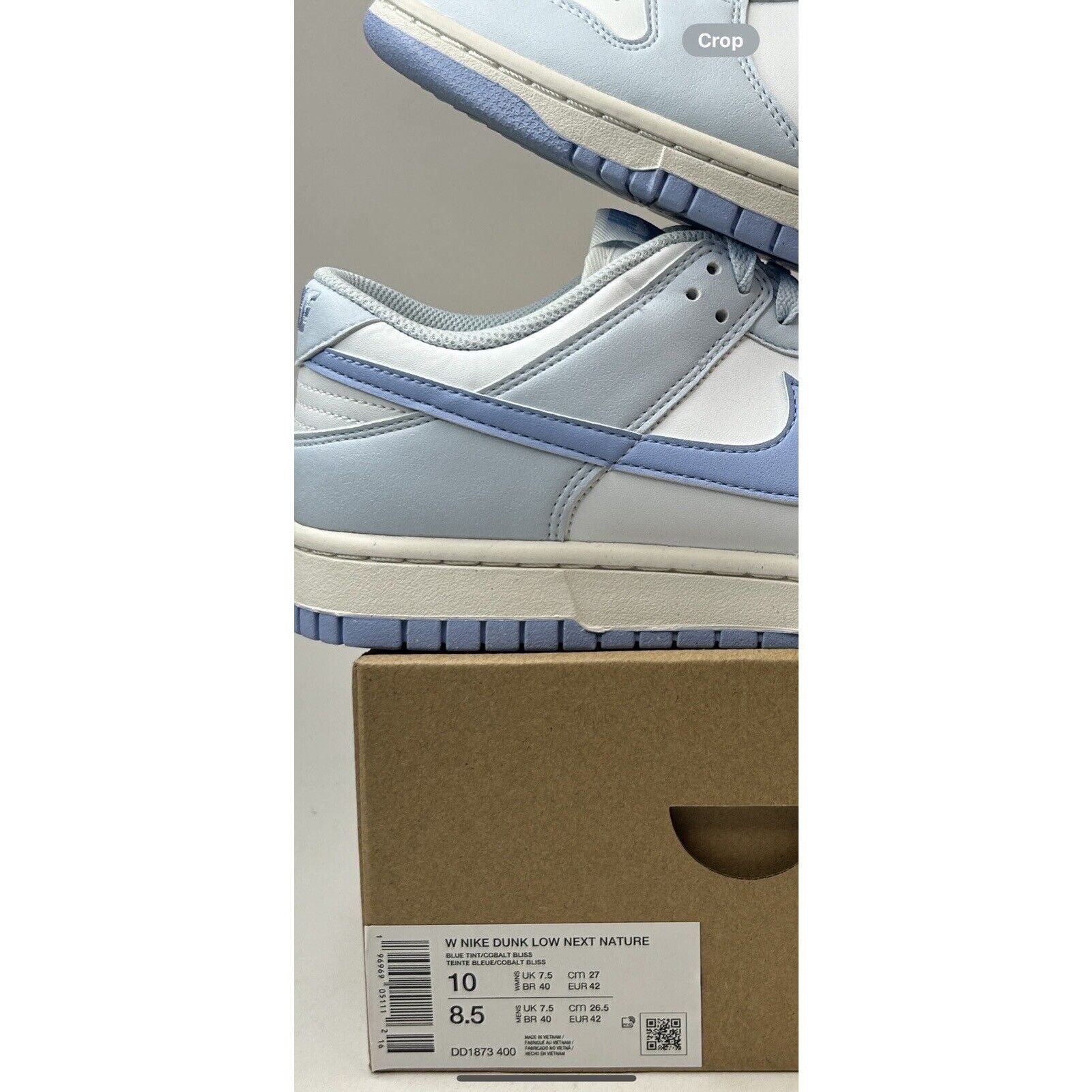 Nike Nike Dunk Low Next Nature WMNS “Blue Tint” 2023 Size US 10 / IT 40 - 5 Thumbnail