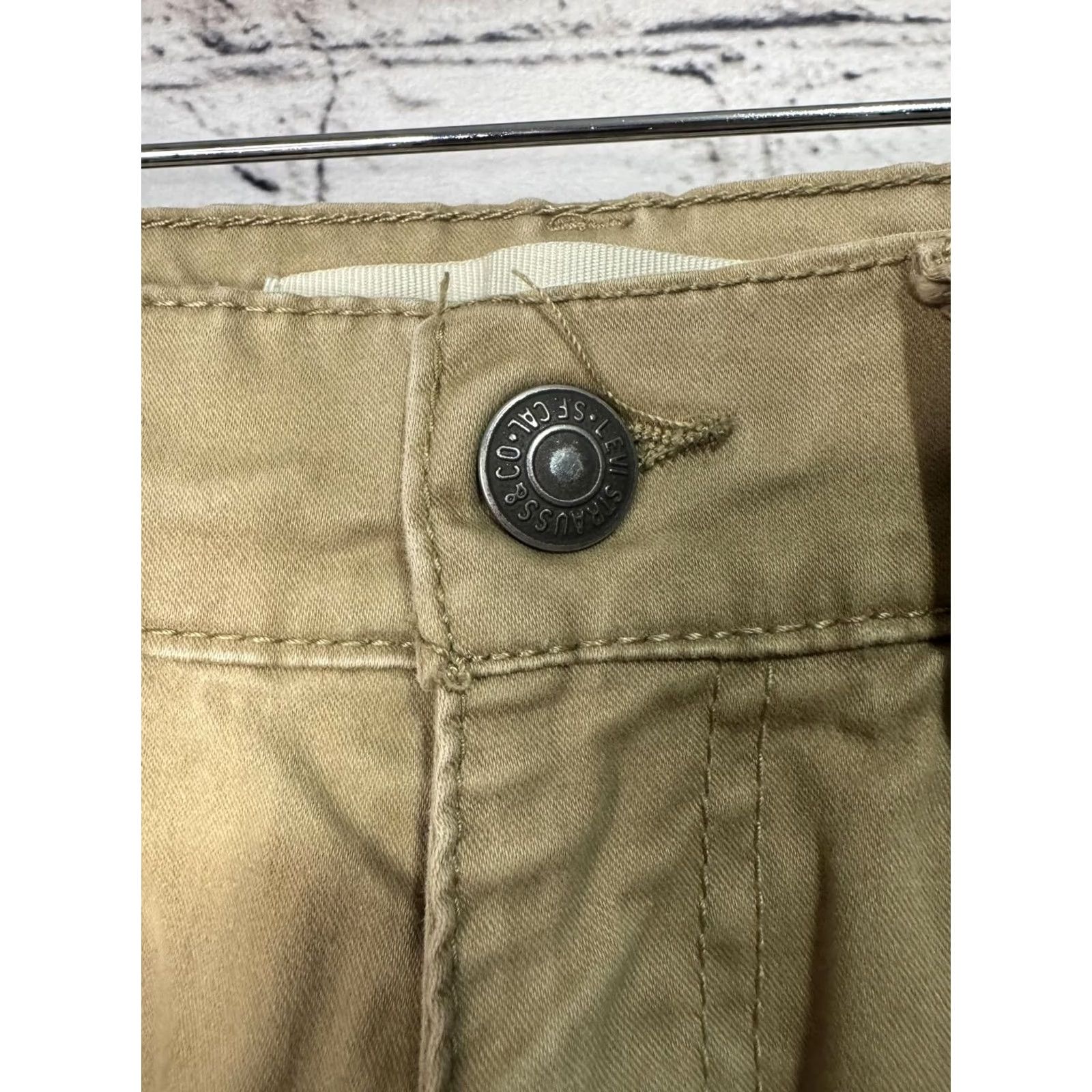 Levi's Levi's 511 Men’s Khaki Chino Pants Casual Straight Leg Size 25 Regular Beige Size US 26 / EU 42 - 5 Thumbnail