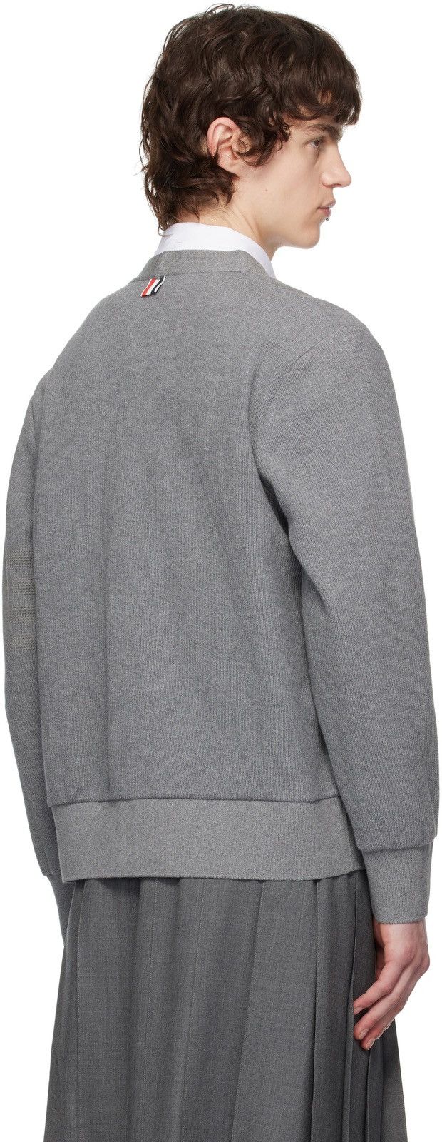 Thom Browne V Neck Cardigan - size 7 Size US XXL / EU 58 / 5 - 3 Thumbnail