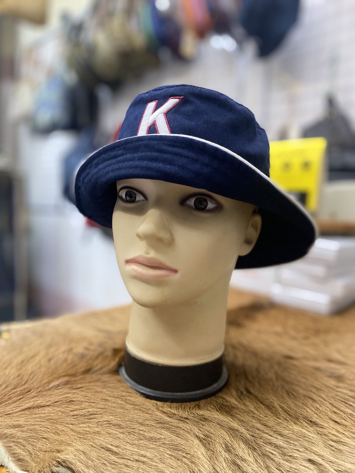 Zara Authentic Zara Bucket Hat..with Embroidery [K] Logo Size 46 - 1 Thumbnail