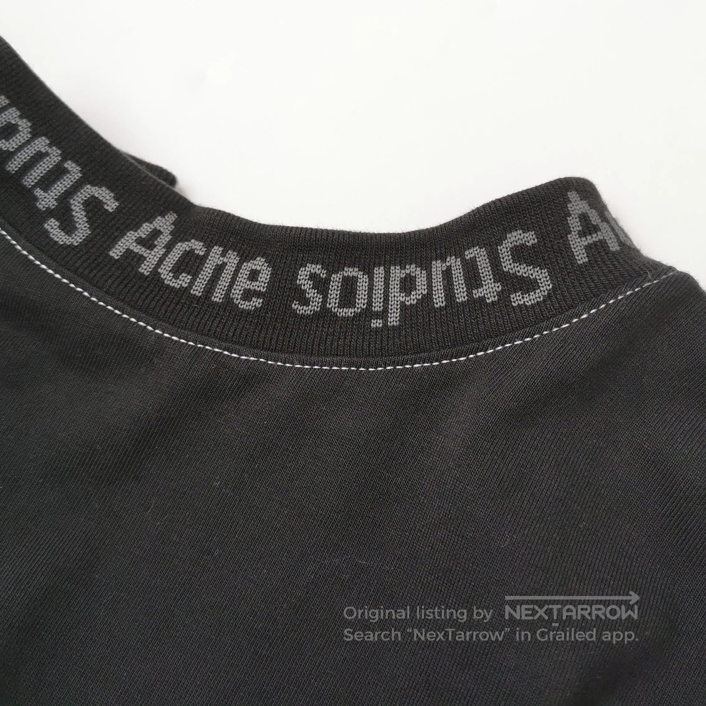 Louis Vuitton Acne Studios XXS Cotton Letter Logo Long. Size US XXS / EU 40 - 3 Thumbnail
