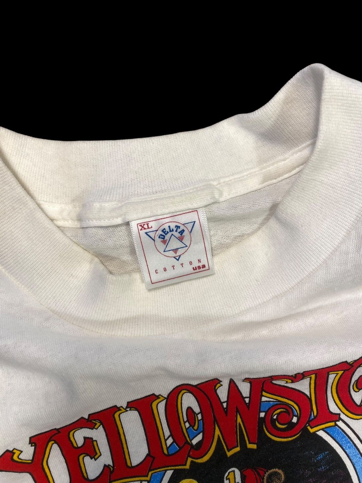 Delta × Vintage Vintage Yellowstone Park T Shirt Size US XL / EU 56 / 4 - 3 Thumbnail