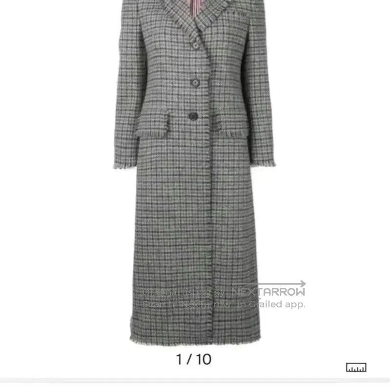 Thom Browne Thom Browne Gray Cotton Women’s Long Coat . Size M / US 6-8 / IT 42-44 - 8 Thumbnail