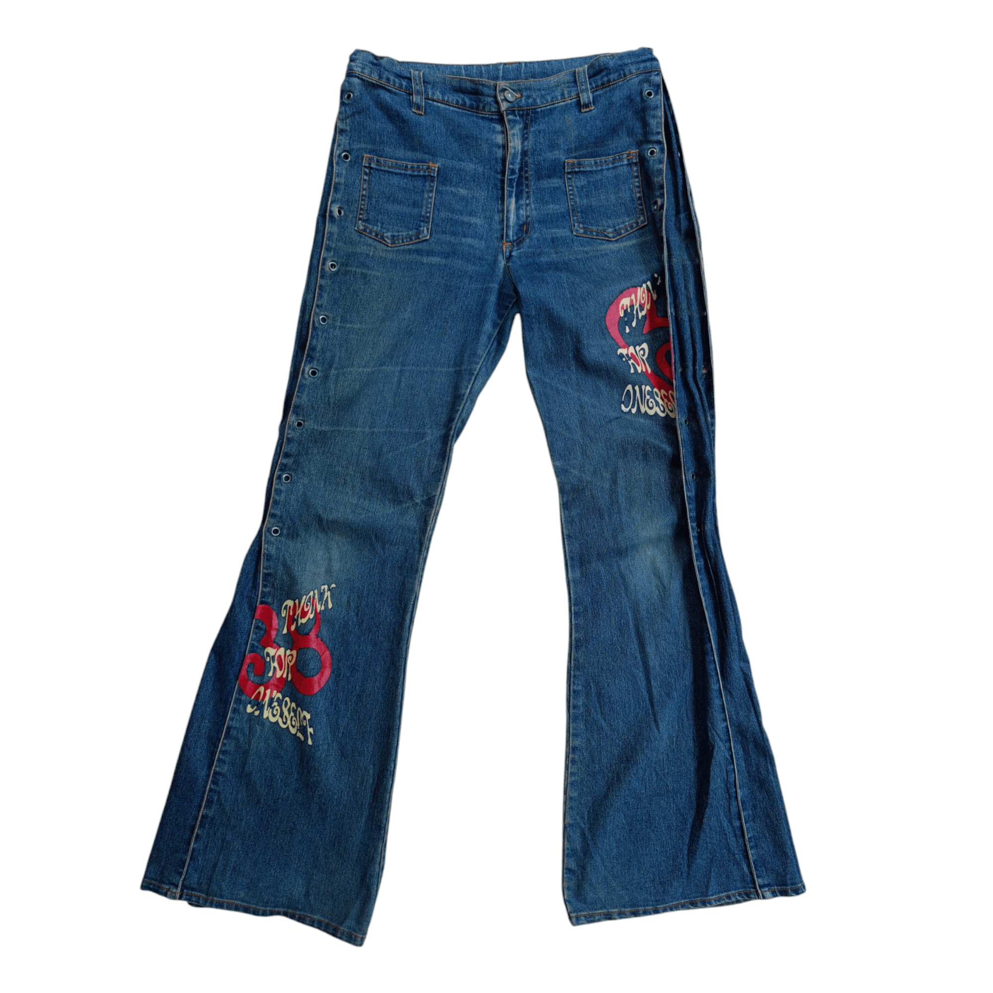 Japanese Brand × Vintage Classic Japanese Jeans Bootcut Womenswear Vintage Denim Size 29" - 1 Thumbnail