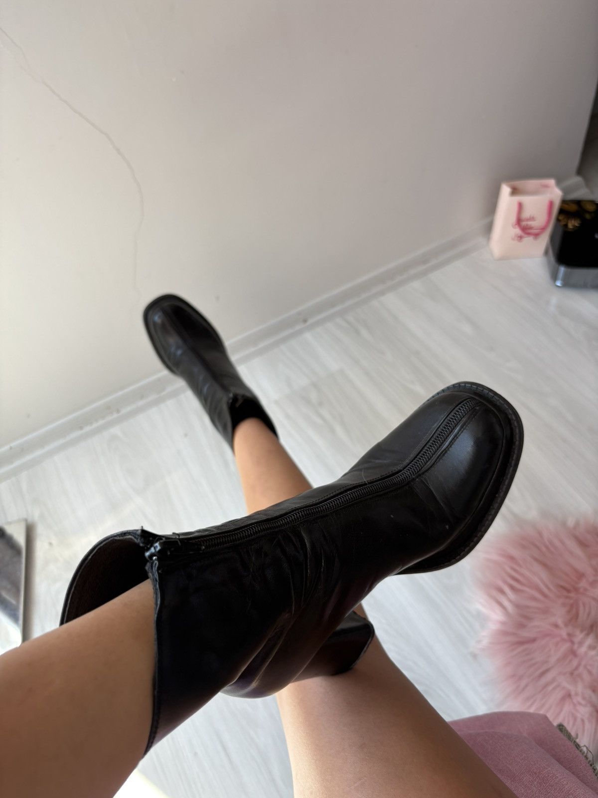 Vintage İtalian leather boots Size US 6 / IT 36 - 2 Thumbnail