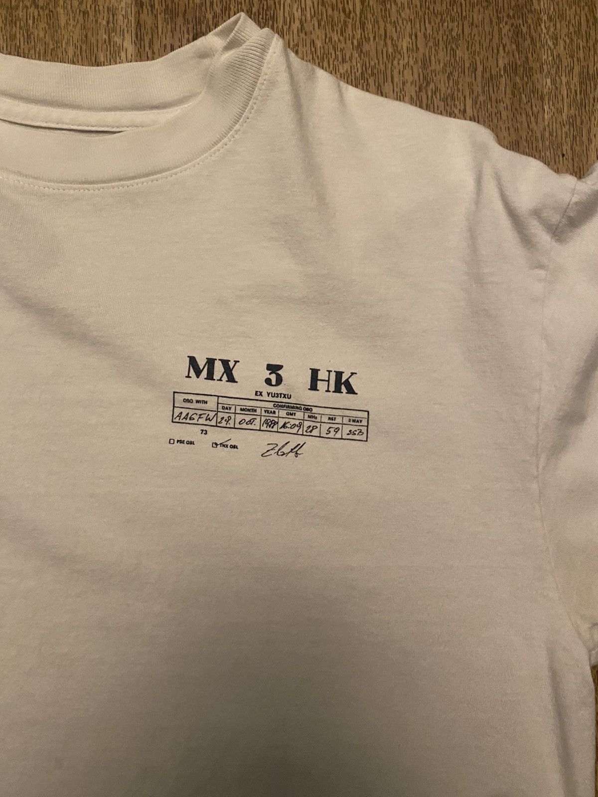 Vintage Hermanos Koumori Frequency Tee Size US M / EU 48-50 / 2 - 3 Thumbnail
