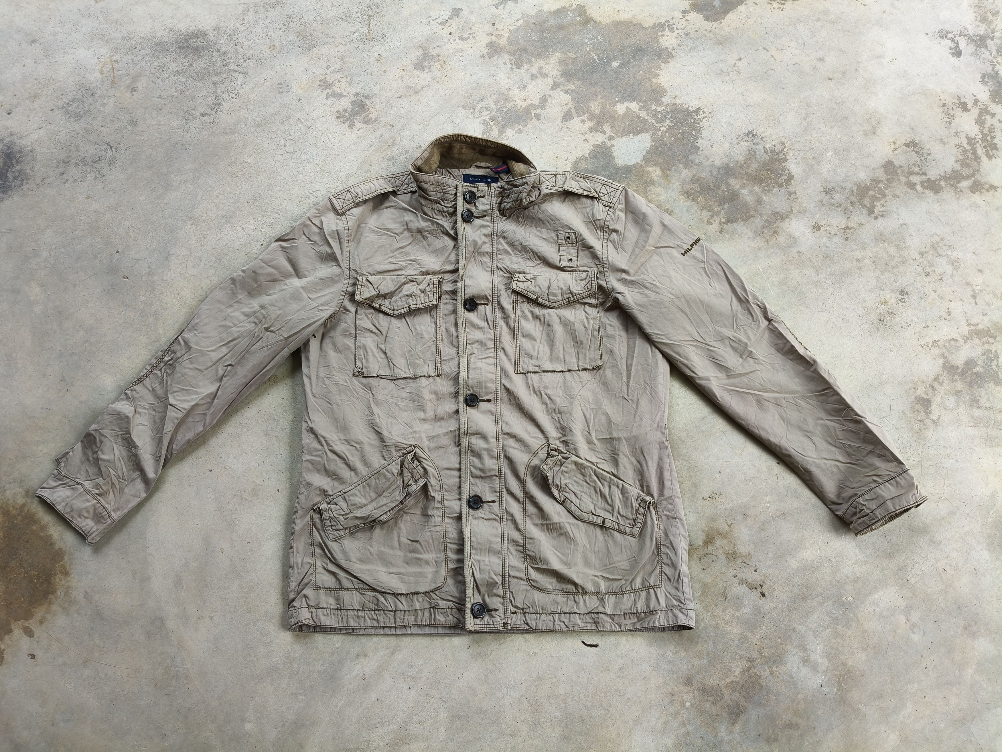 Tommy Hilfiger Vintage Tommy Hilfiger 4 pocket Jacket Size US XL / EU 56 / 4 - 3 Thumbnail