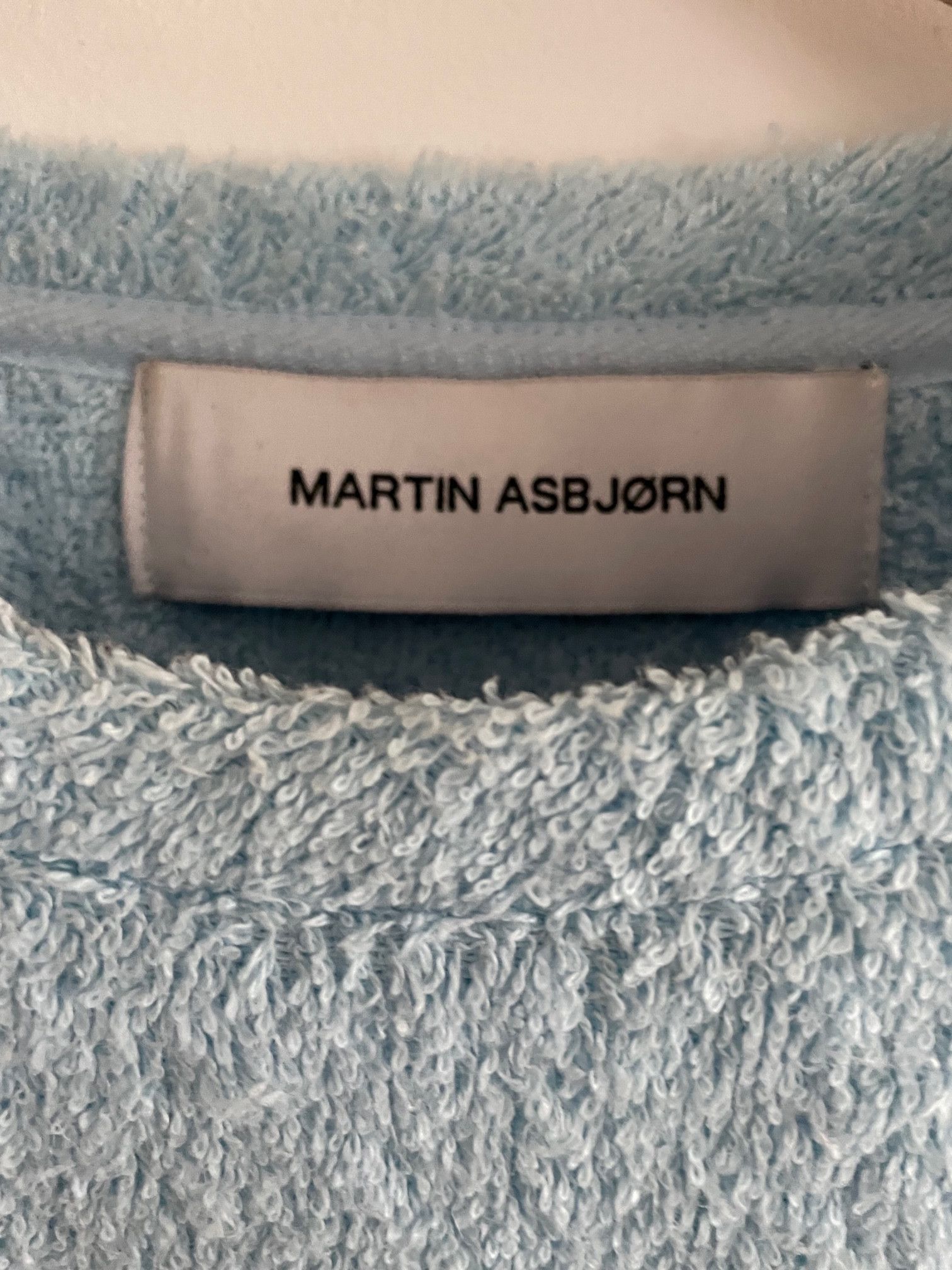 Martin Asbjorn Martin Asbjorn Angel Crewneck Blue Sweatshirt Sweater S 46 Size US S / EU 44-46 / 1 - 2 Thumbnail