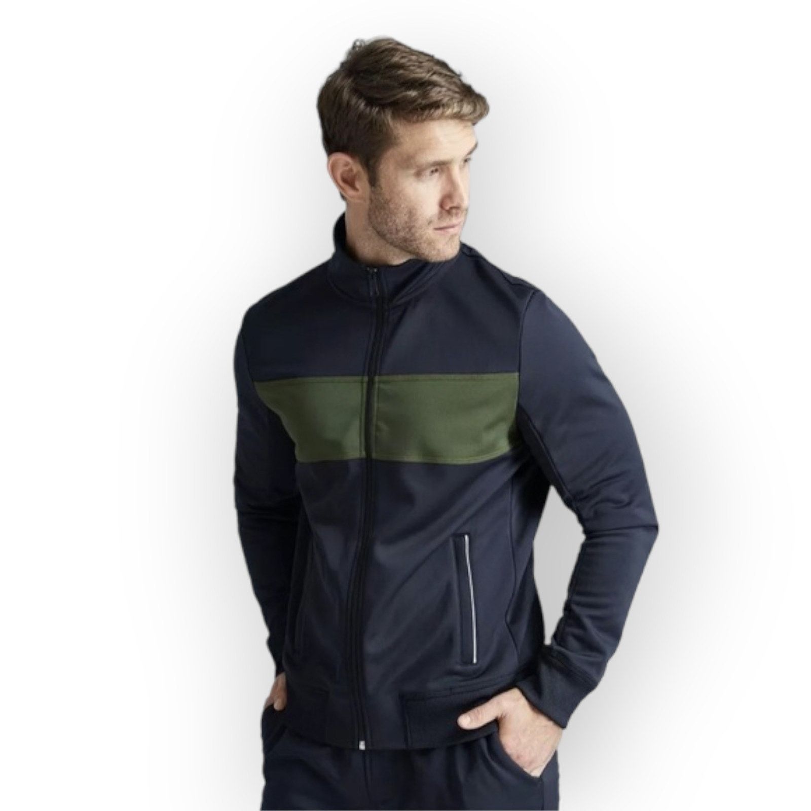 Other Fourlaps Relay Track Jacket Black Green Size S NWT Size US S / EU 44-46 / 1 - 3 Thumbnail
