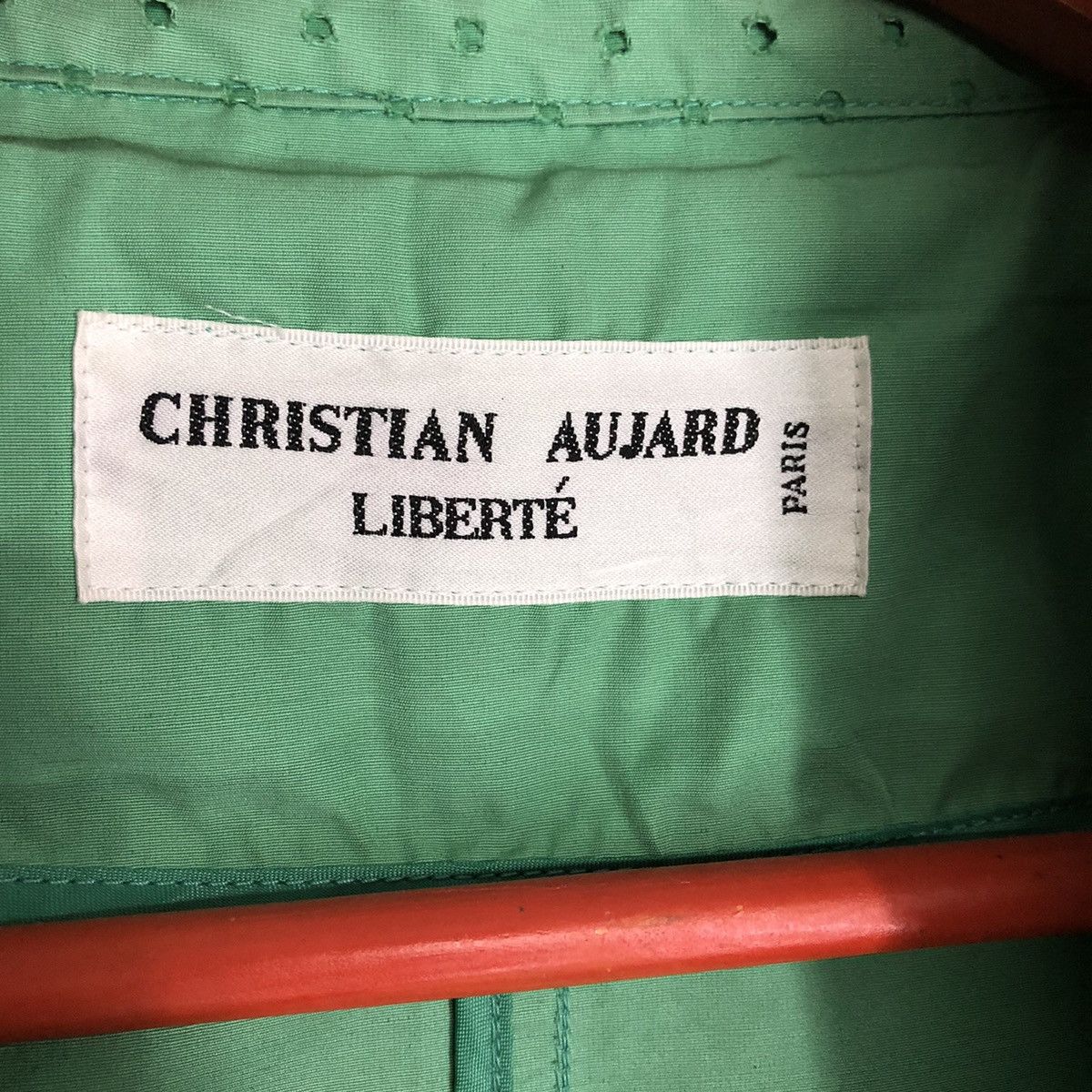 Designer Christian Aujard Liberte Zip Up Light Jacket Size L / US 10 / IT 46 - 6 Thumbnail