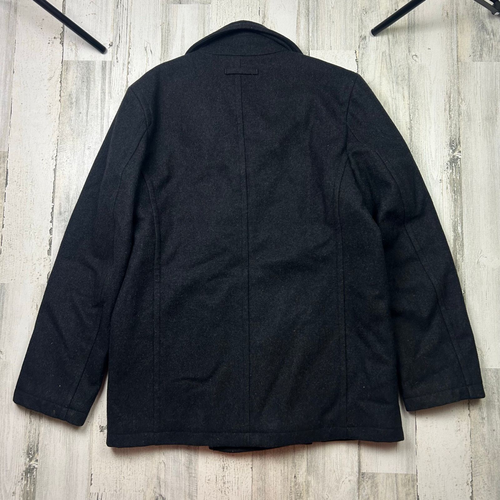 Tommy Hilfiger Tommy Hilfiger Mens Classic Wool Pea Coat Jacket Size Medium Size US M / EU 48-50 / 2 - 6 Thumbnail