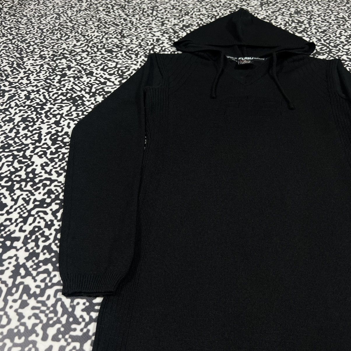 Fubu Vintage Y2K Fubu Hooded Midi Dress Retro Rap 90s Style Size L / US 10 / IT 46 - 7 Thumbnail