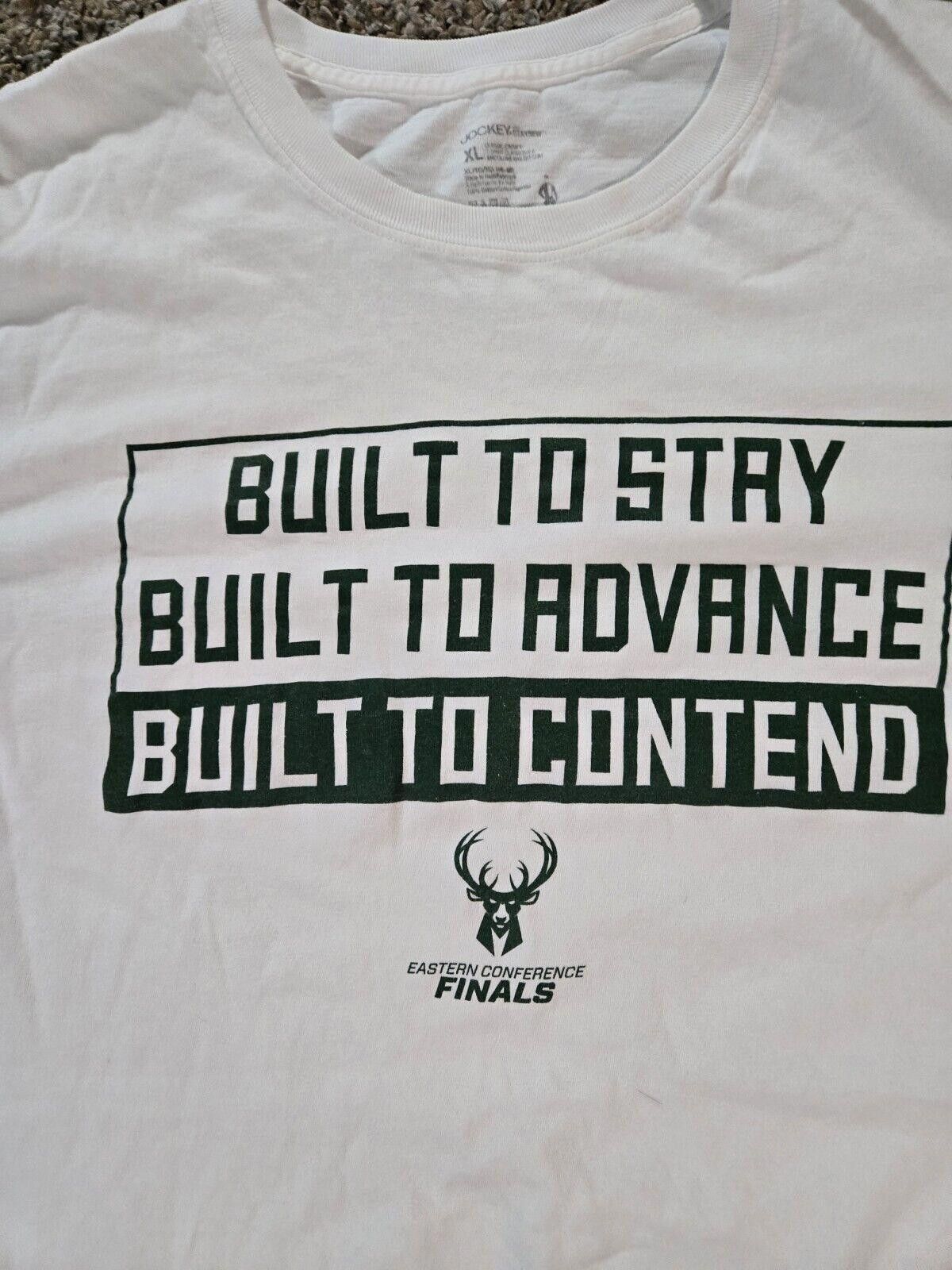 Jockey "Built To Contend" Milwaukee Bucks Eastern Conference Finals Size US XL / EU 56 / 4 - 2 Thumbnail