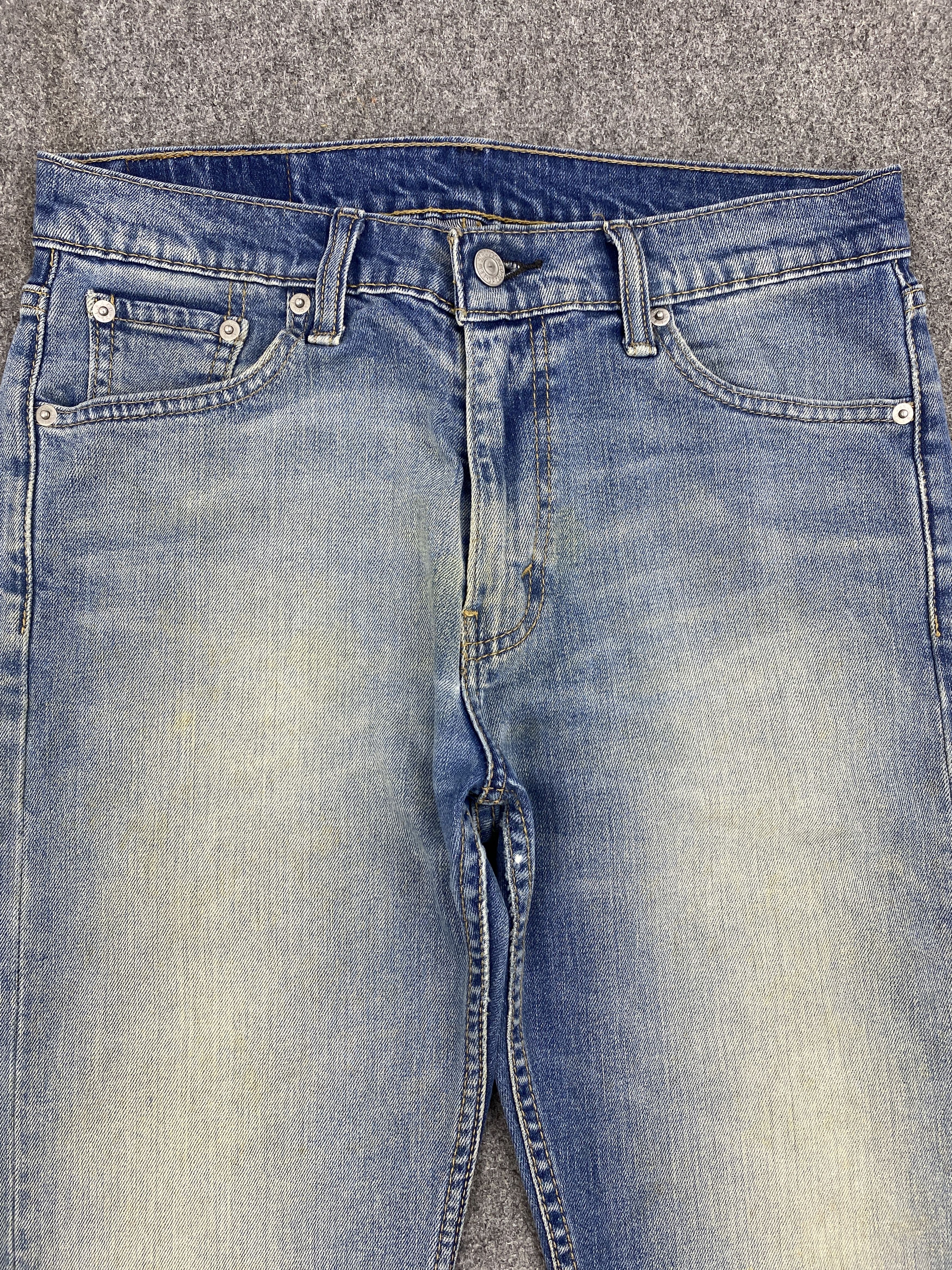 Levi's × Vintage Vintage Levis 513 Light Washed Jeans Size US 30 / EU 46 - 2 Thumbnail