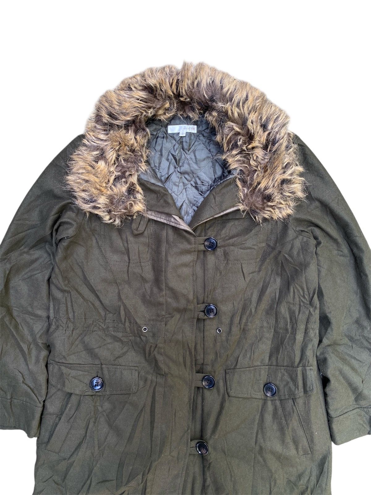 14th Addiction 2000s Any Fam - Vkei Style Trim Fur Jacket Size US L / EU 52-54 / 3 - 3 Thumbnail