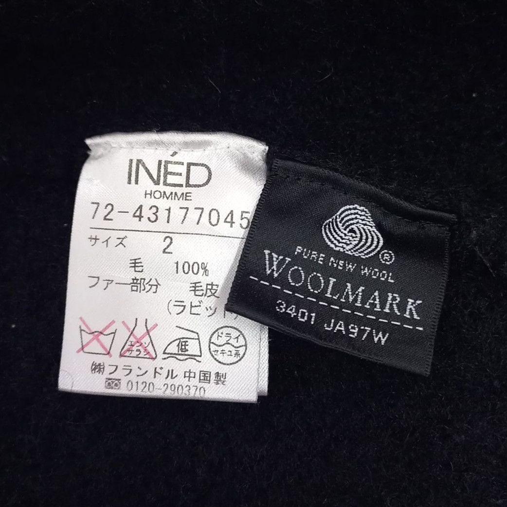 Yohji Yamamoto INÉD HOMME Pure Wool Mohair Zipper Jacket Size M / US 6-8 / IT 42-44 - 11 Thumbnail