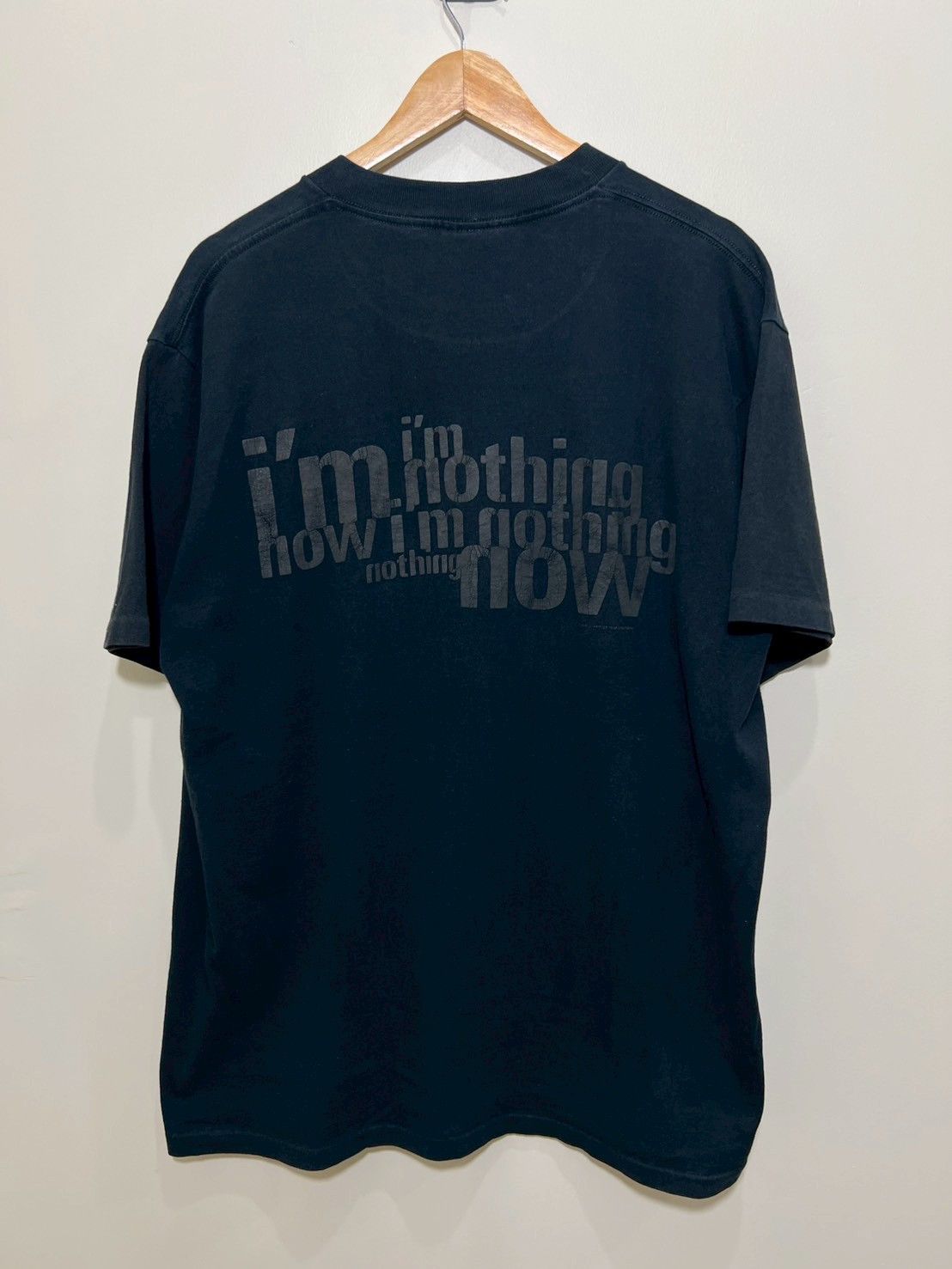 Band Tees × Vintage Vintage 1994's NIN Nine Inch Nails "Now I'm Nothing" bnz01 Size US XL / EU 56 / 4 - 4 Thumbnail