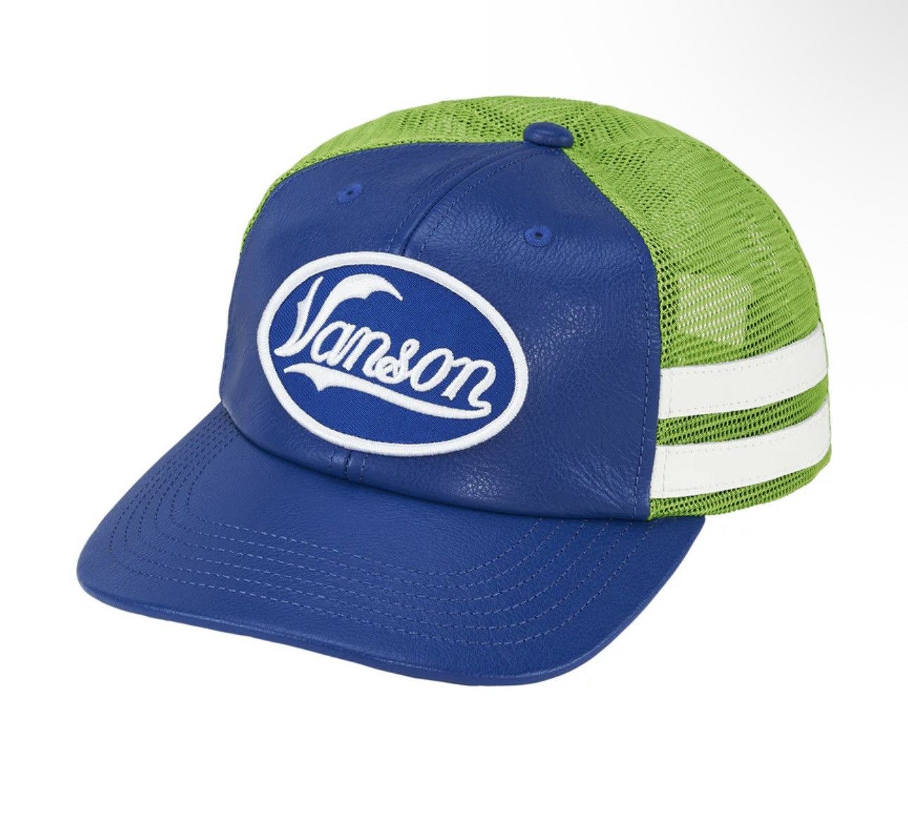 Supreme × Vanson Leathers Supreme Vanson Leather Mesh Back Hat Cap 6 Panel Size ONE SIZE - 1 Thumbnail