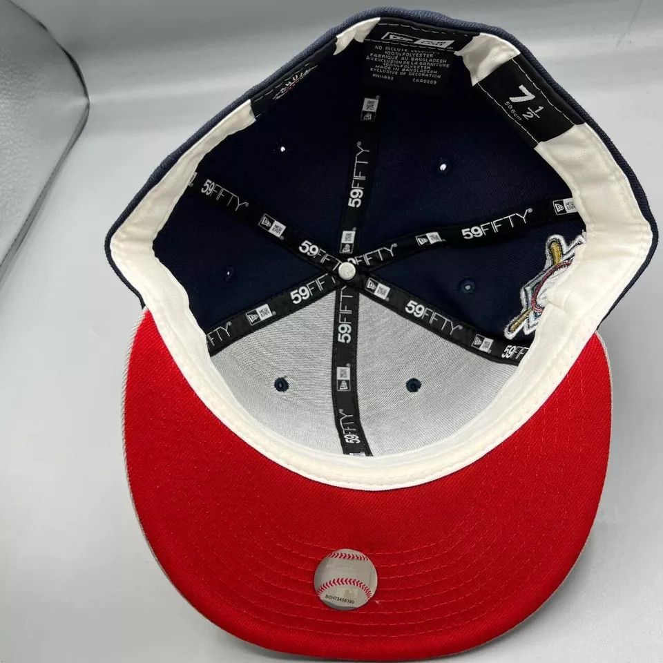 New Era Jackie Robinson 42 Hat Men 7 1/2 75th Years Fitted Cap Size ONE SIZE - 7 Thumbnail