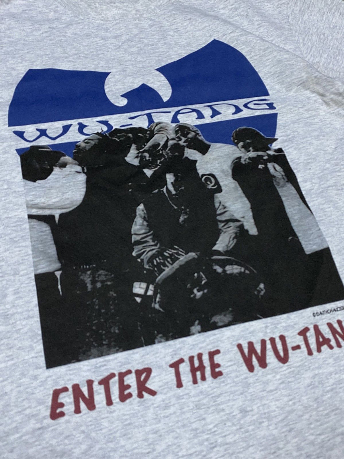 Band Tees Vintage Bootleg Wu tang clan enter the wu tang cream Size US L / EU 52-54 / 3 - 5 Thumbnail