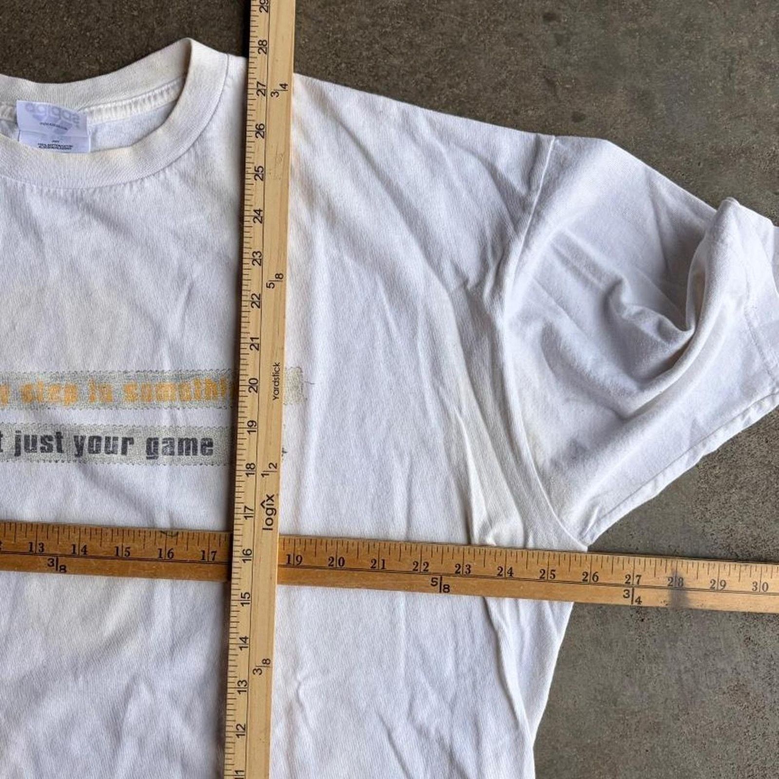 Adidas 90s adidas white boxy tee Size US XL / EU 56 / 4 - 5 Thumbnail