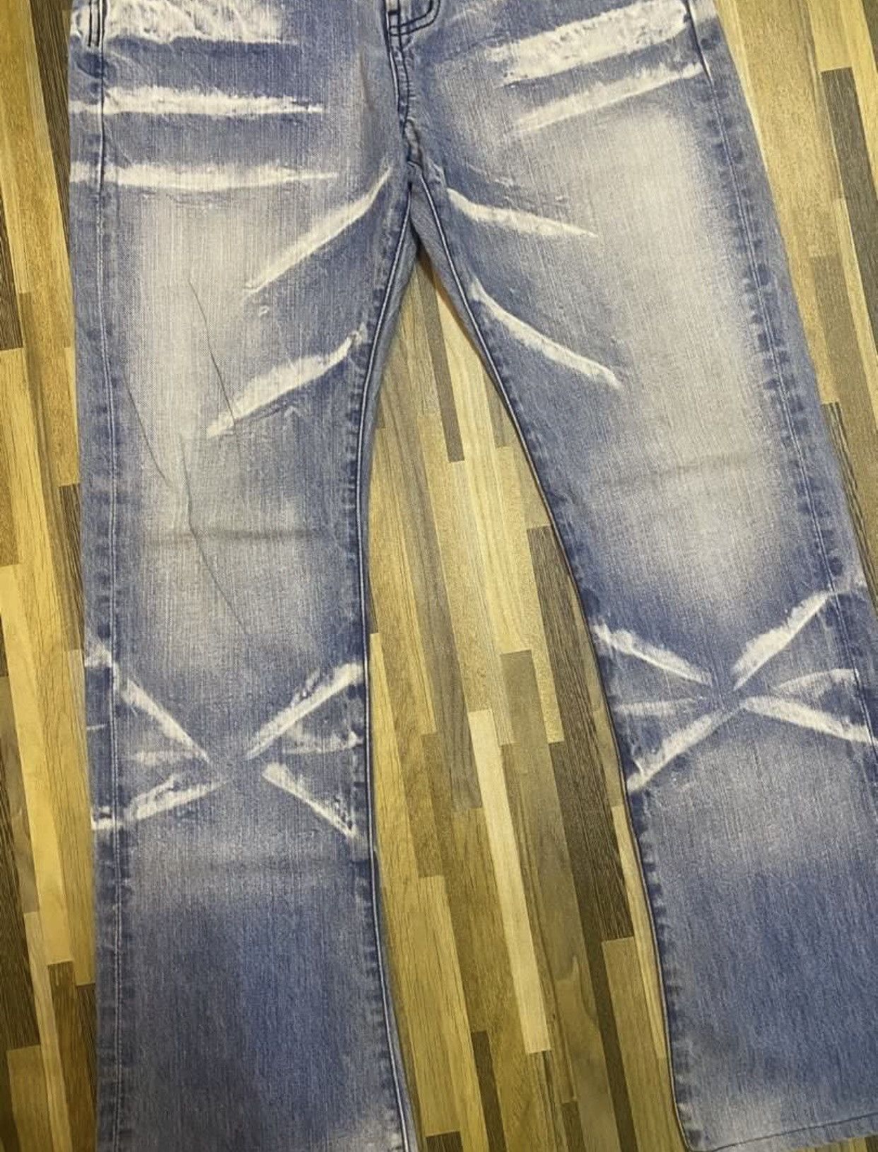 Japanese Brand × Seditionaries × semanticdesign FLARE ARCHIVAL semanticdesign Japan SICK FADES small bootcut Size US 33 - 4 Thumbnail