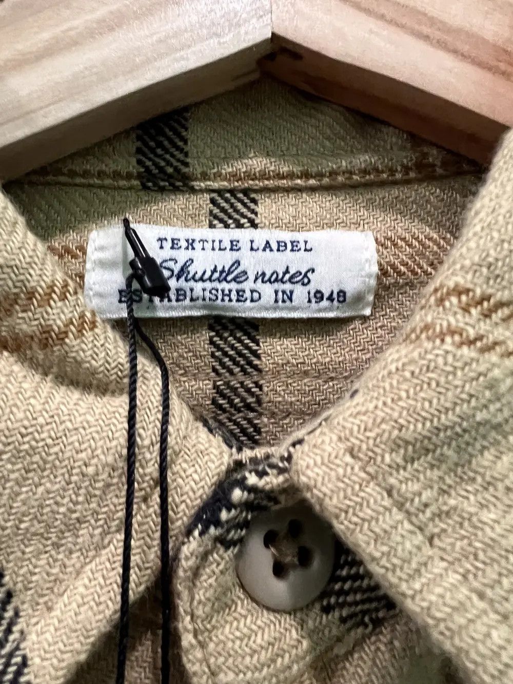 Flannel Japanese Brand Shuttle Notes Distress Design Flannel Shirt Size US M / EU 48-50 / 2 - 5 Thumbnail