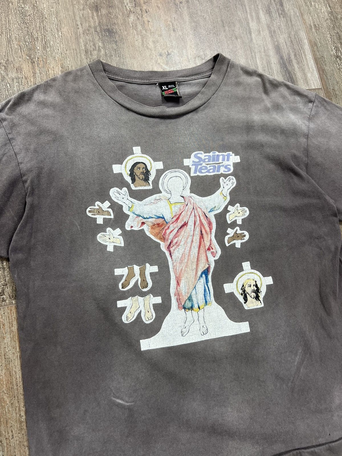 Men Vintage T-Shirts Saint Michael Tee Saint Tears main image 1