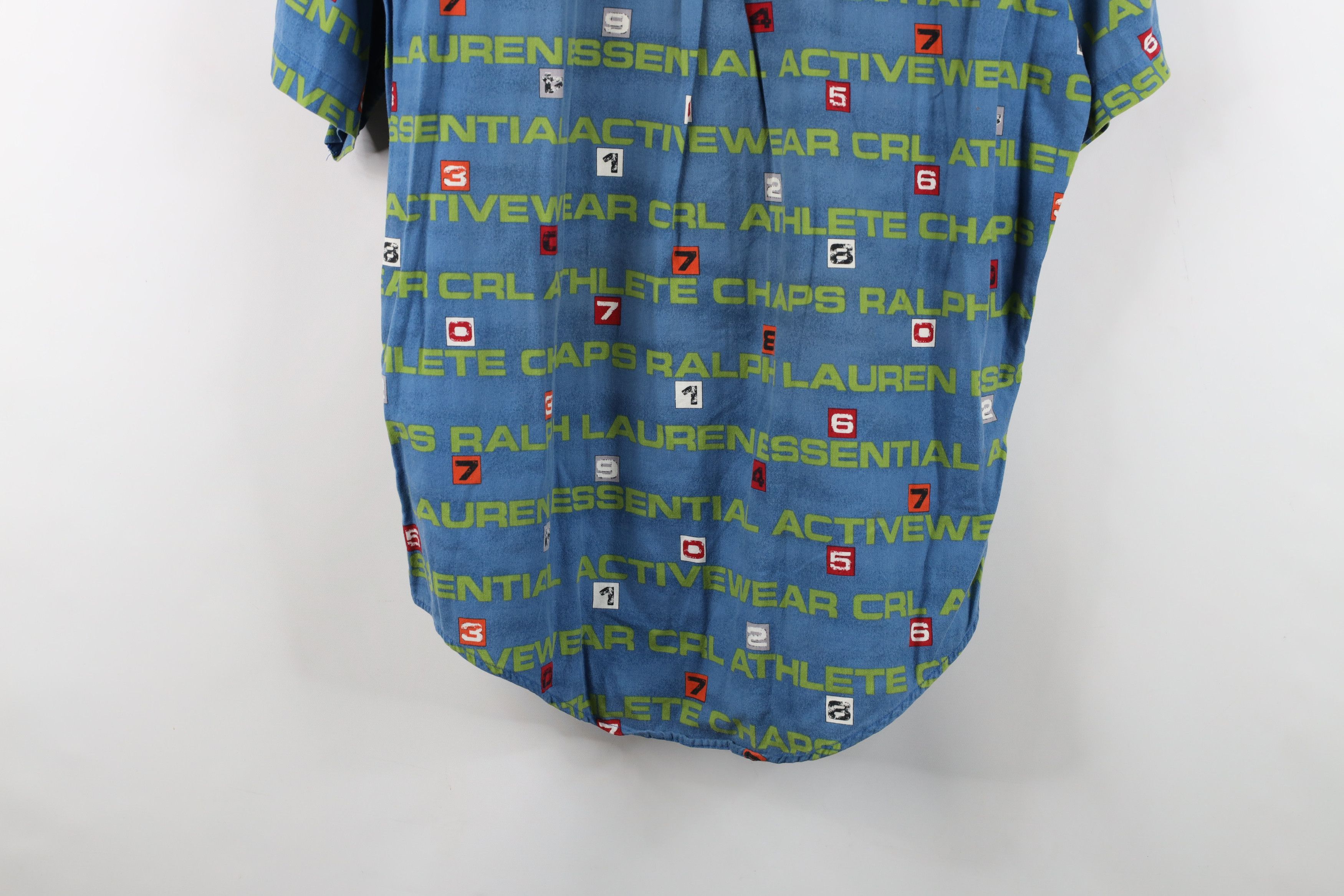 Polo Ralph Lauren Vintage 90s Chaps Ralph Lauren Over Print Button Down Shirt Size US M / EU 48-50 / 2 - 12 Thumbnail
