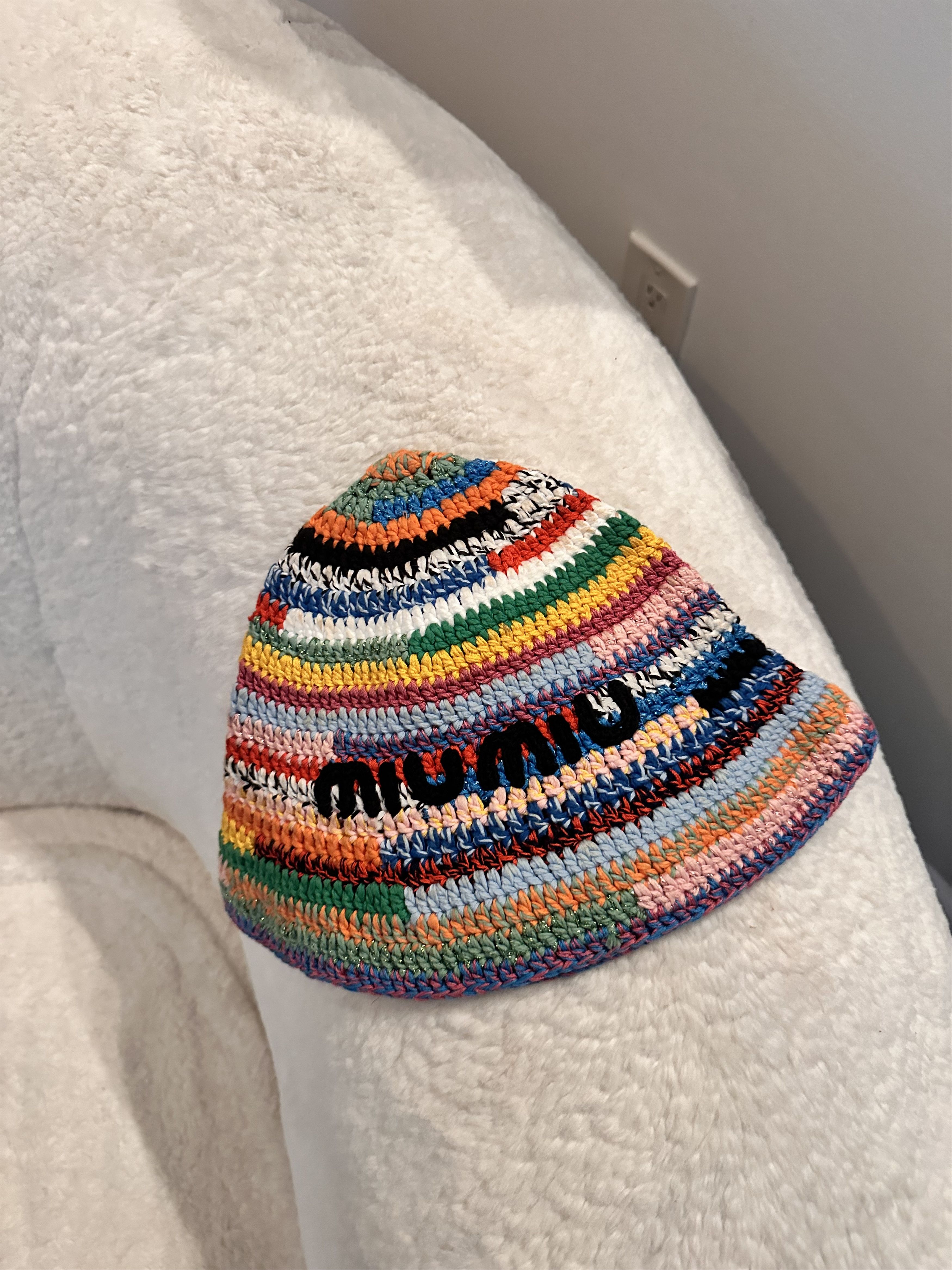 Miu Miu MIU MIU Bucket Hat Multicolor Size ONE SIZE - 1 Thumbnail