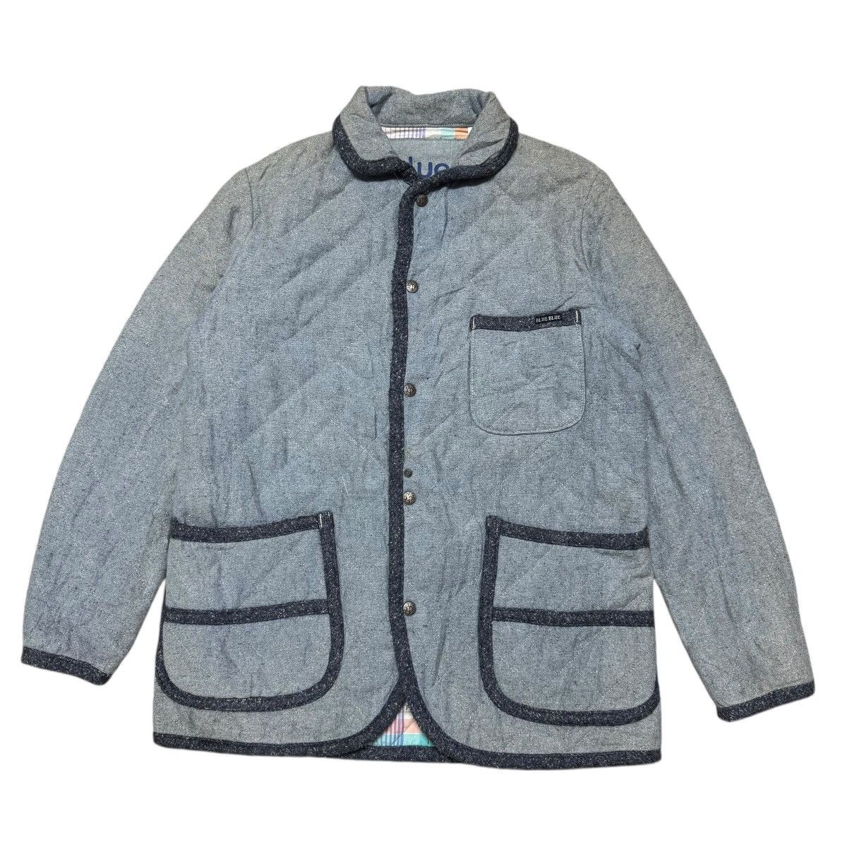 Blue Blue Japan Blue Blue Japan Quilted Barn Jacket Size US L / EU 52-54 / 3 - 1 Thumbnail