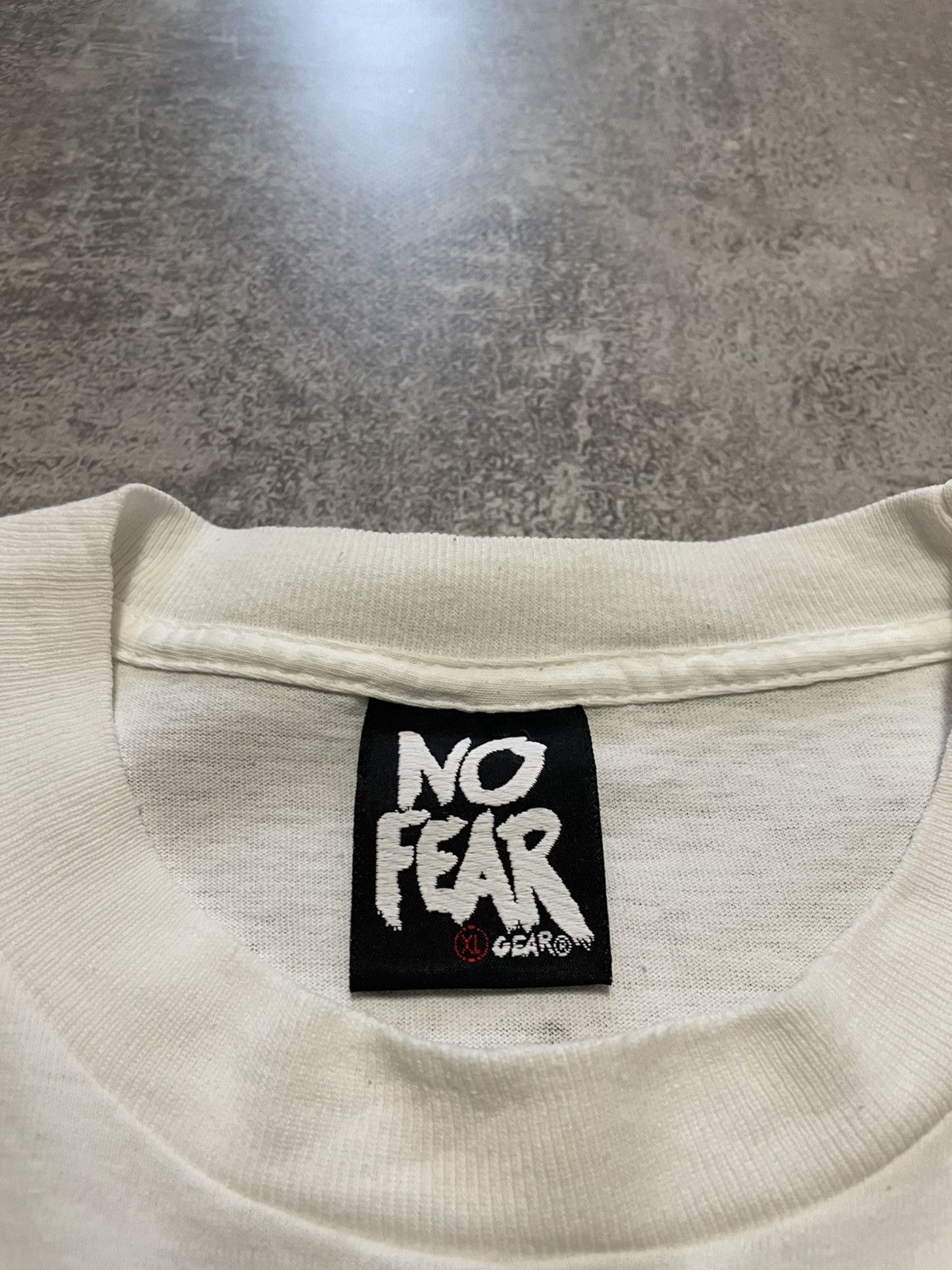 No Fear Vintage No Fear Made In USA T-Shirt Single Stitch 90s Size US XL / EU 56 / 4 - 9 Thumbnail