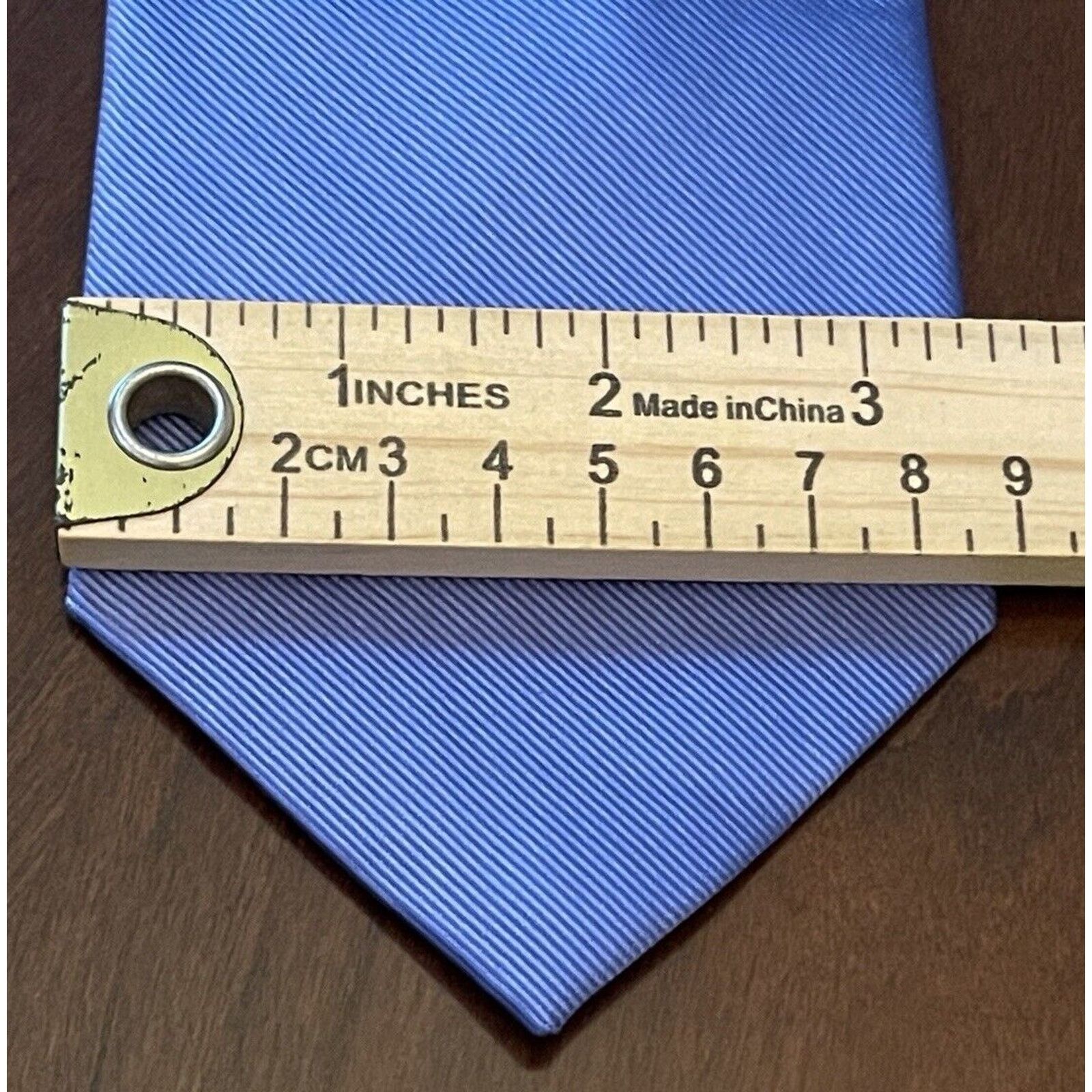 Jos. A. Bank Jos. A. Bank Executive Collection Blue Hand Made 100% Silk Size ONE SIZE - 4 Thumbnail