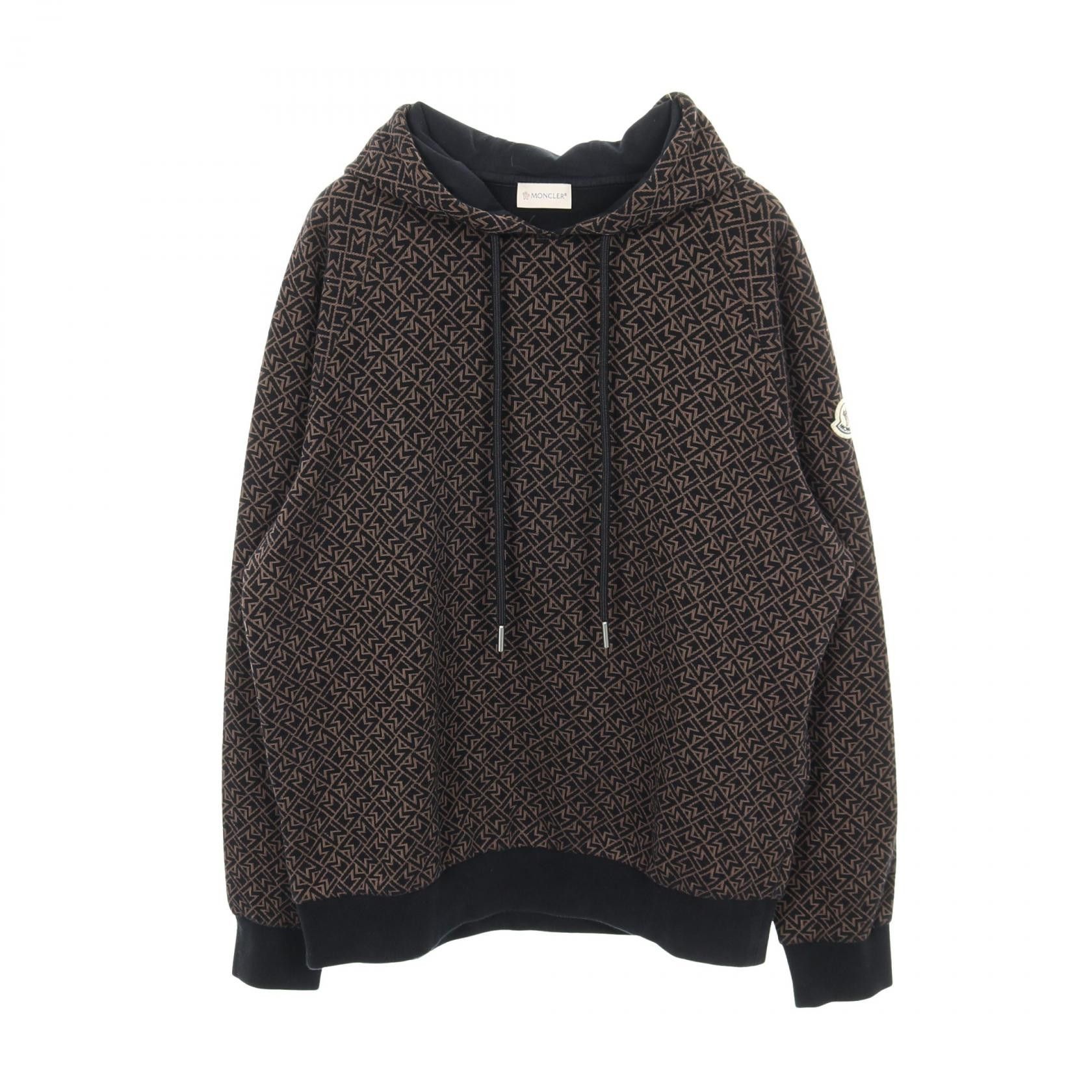 Moncler Moncler Moncler Logo Cotton Polyester Hoodie Textile Sweatshirts & Hoodies DUTY FREE for USA Size ONE SIZE - 1 Thumbnail