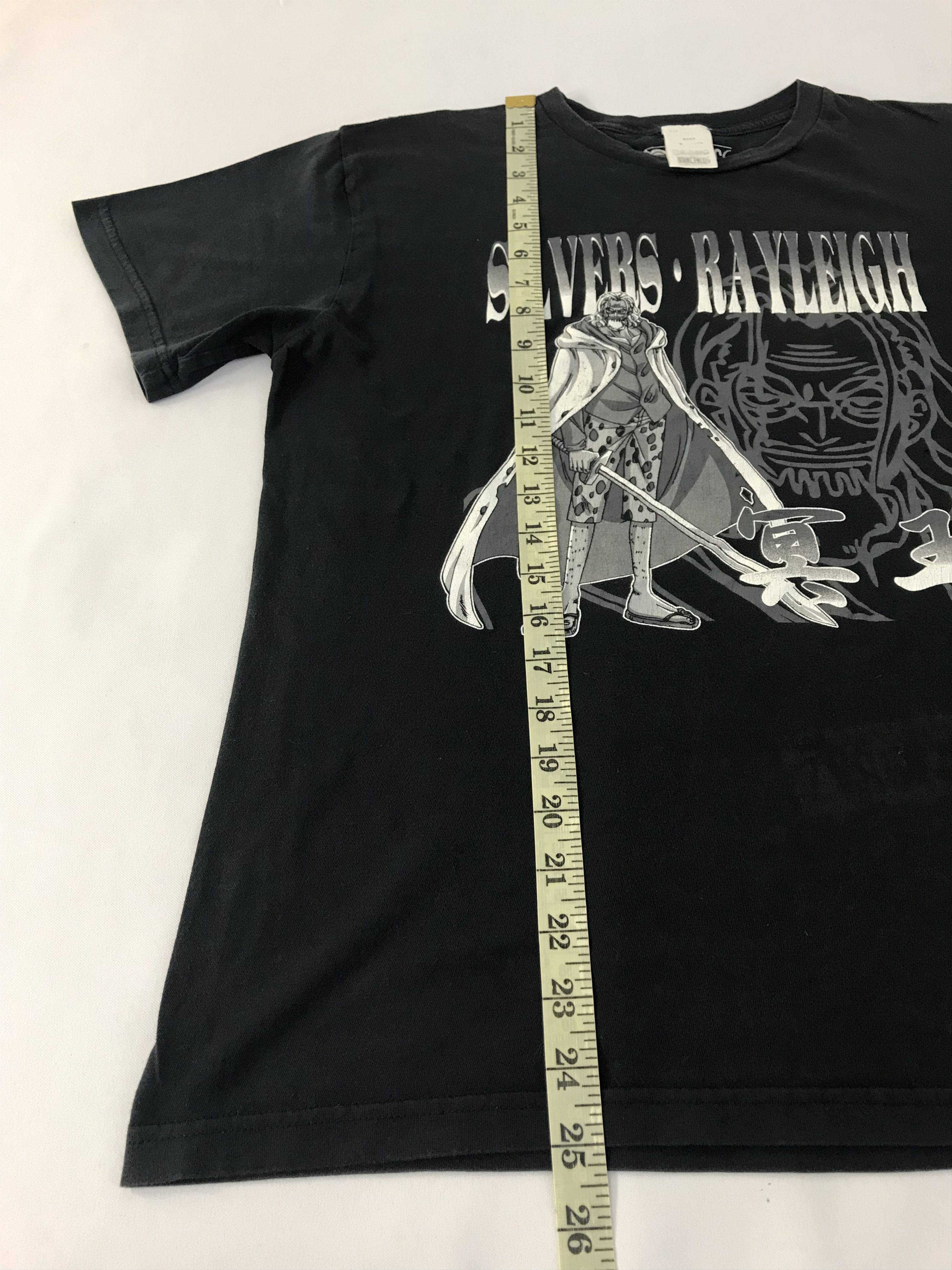 Anime One Piece Silver Rayleigh Big Graphic Printed Tee Size US M / EU 48-50 / 2 - 10 Thumbnail