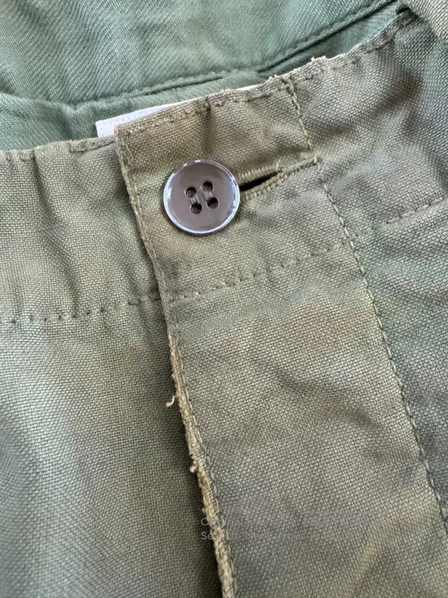 Visvim visvim gifford pants in distressed green. Size US 32 / EU 48 - 5 Thumbnail